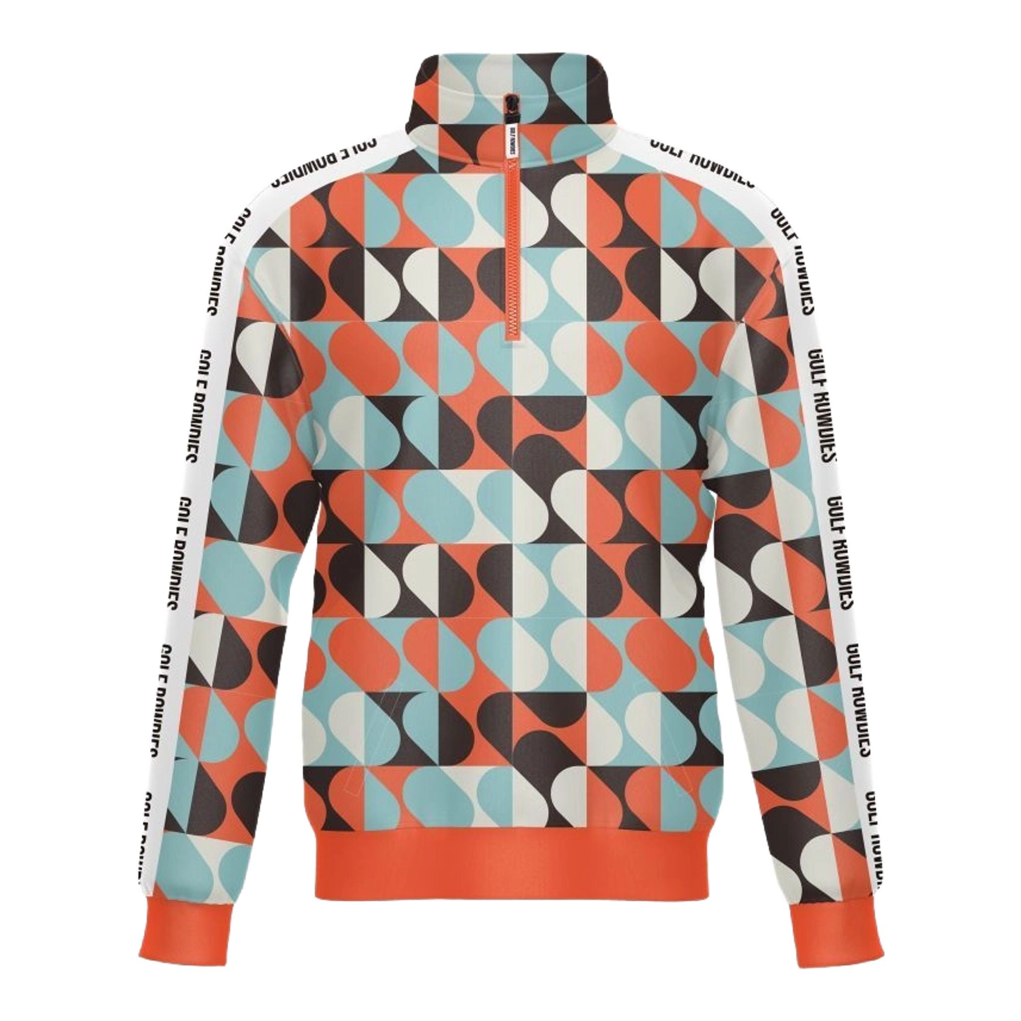 Giacca con cerniera retrò Golf Rowdies da uomo