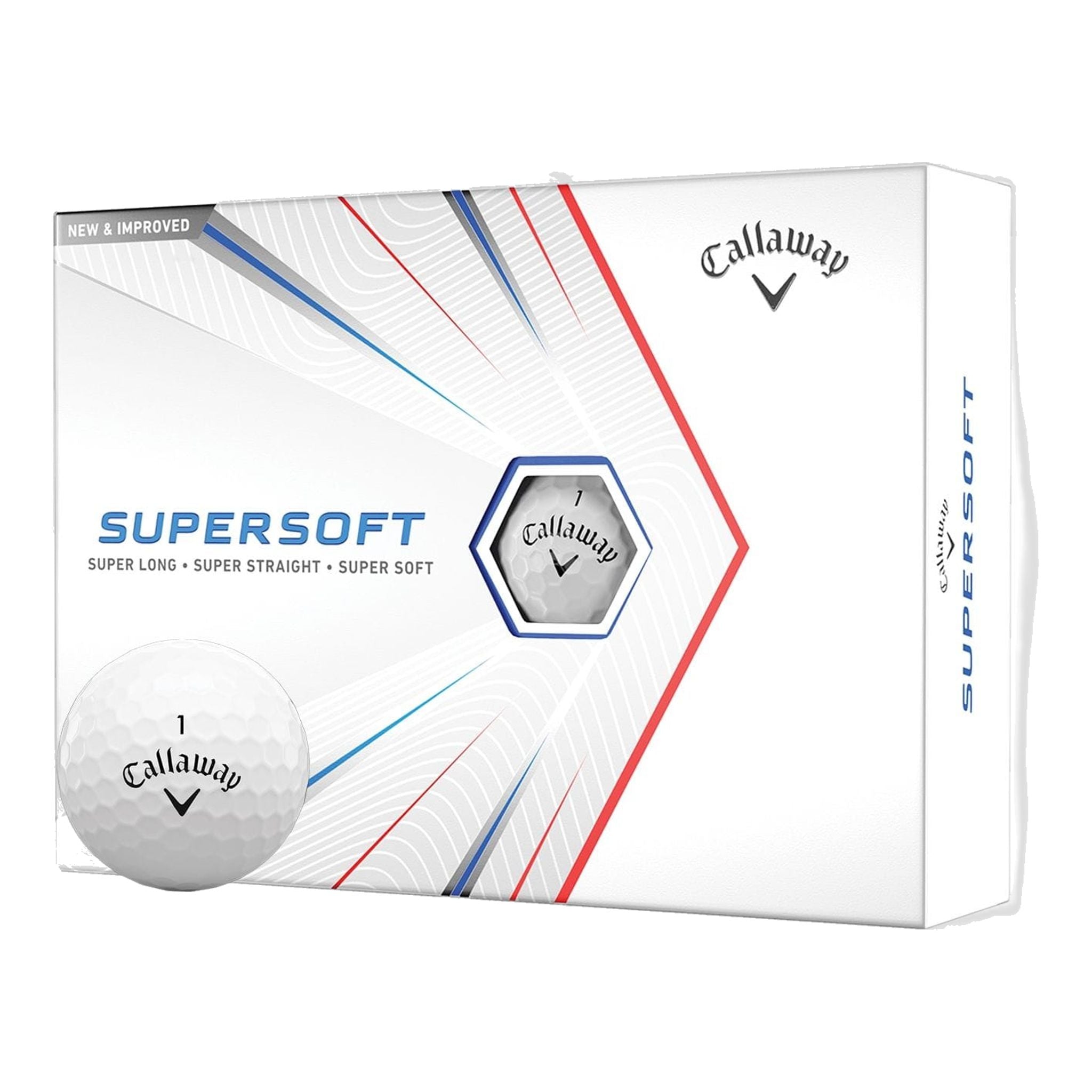 Palline da golf Callaway Supersoft opache (2021)