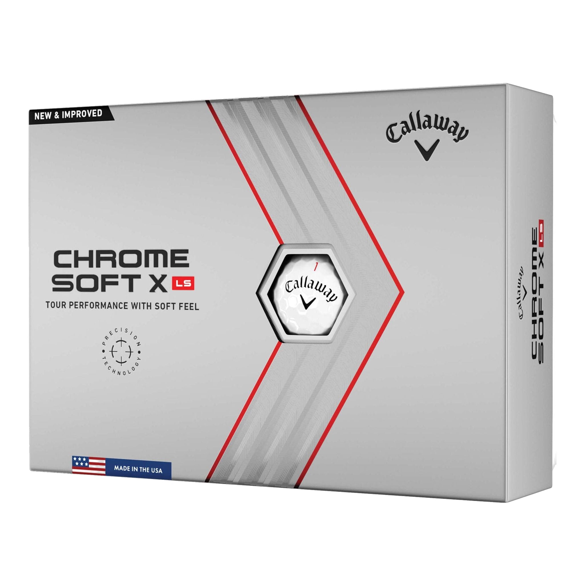 Palline da golf Callaway Chrome Soft X LS