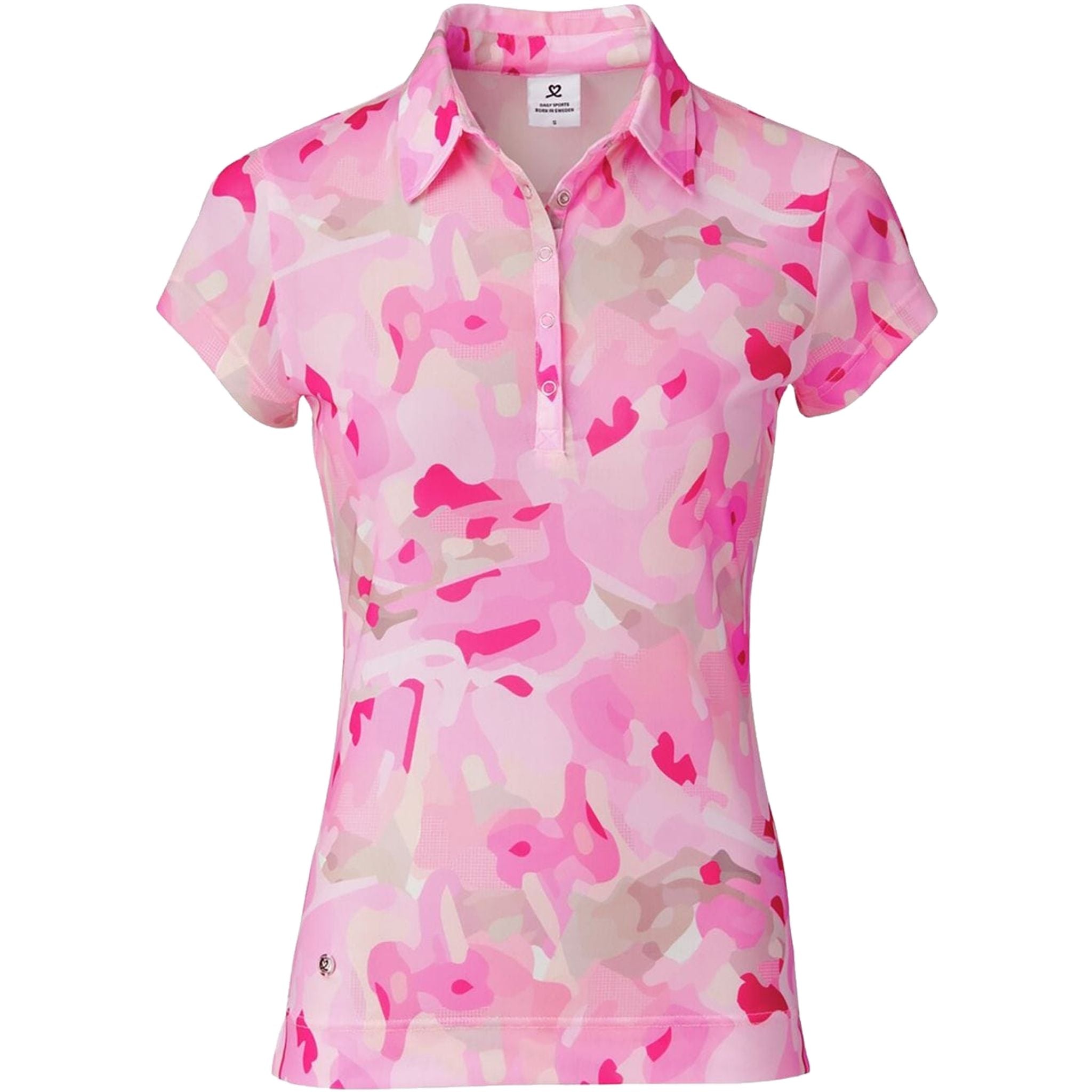 Polo da donna con maniche ad aletta in rete Cammy QuickDry Daily Sports