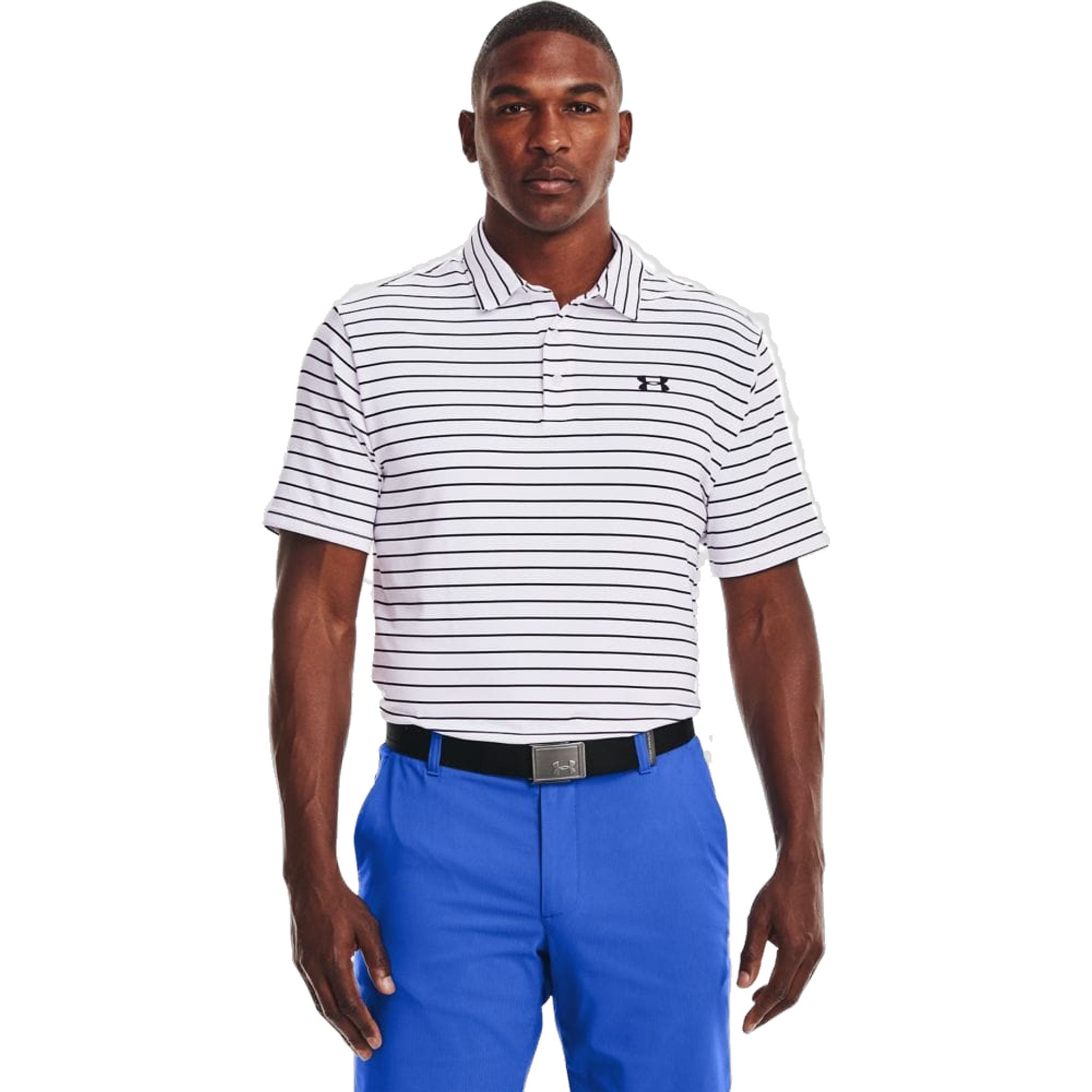 Under Armour M Polo Playoff 2.0 Bianco/Nero/Nero da uomo