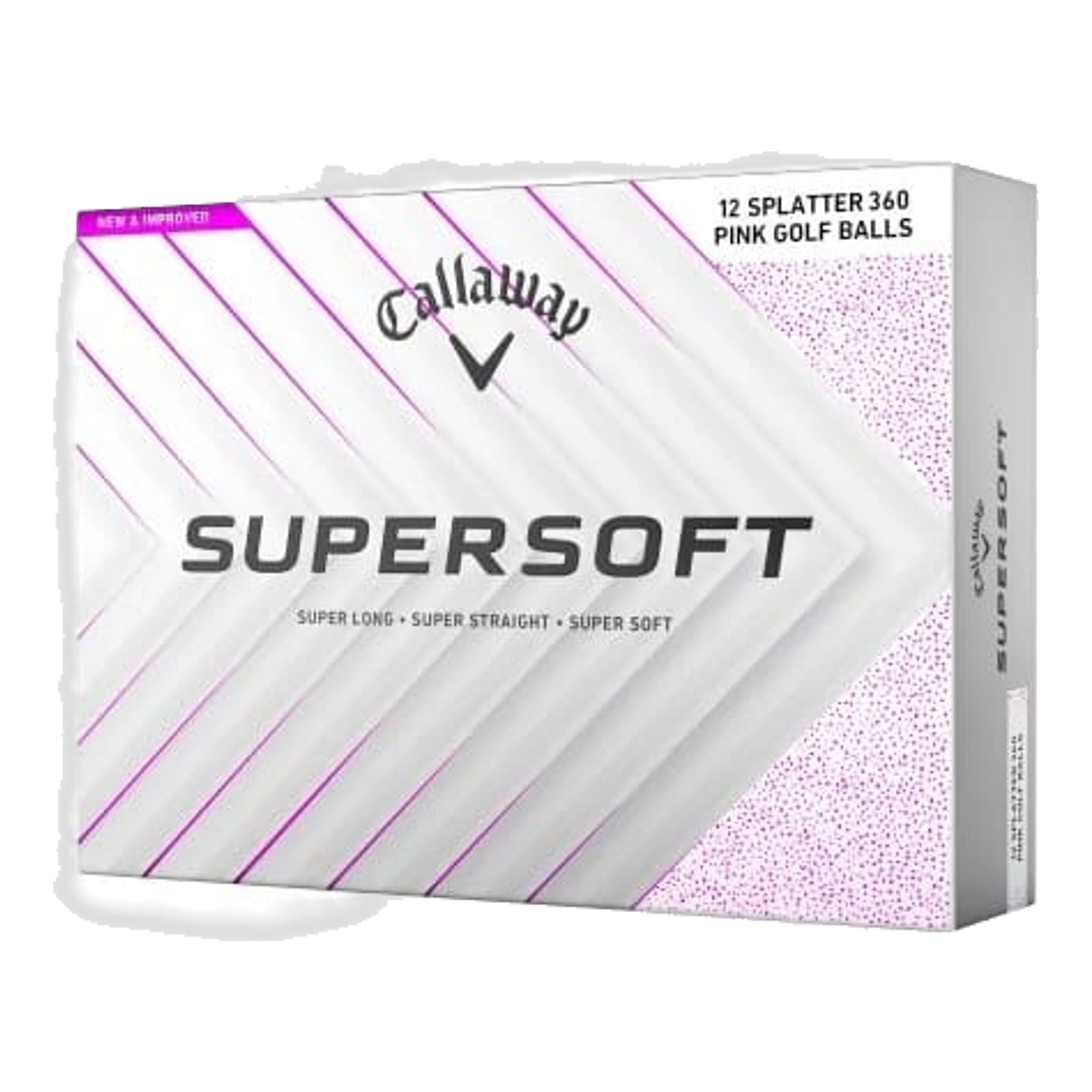 Palline da golf Callaway Supersoft 25 Splatter
