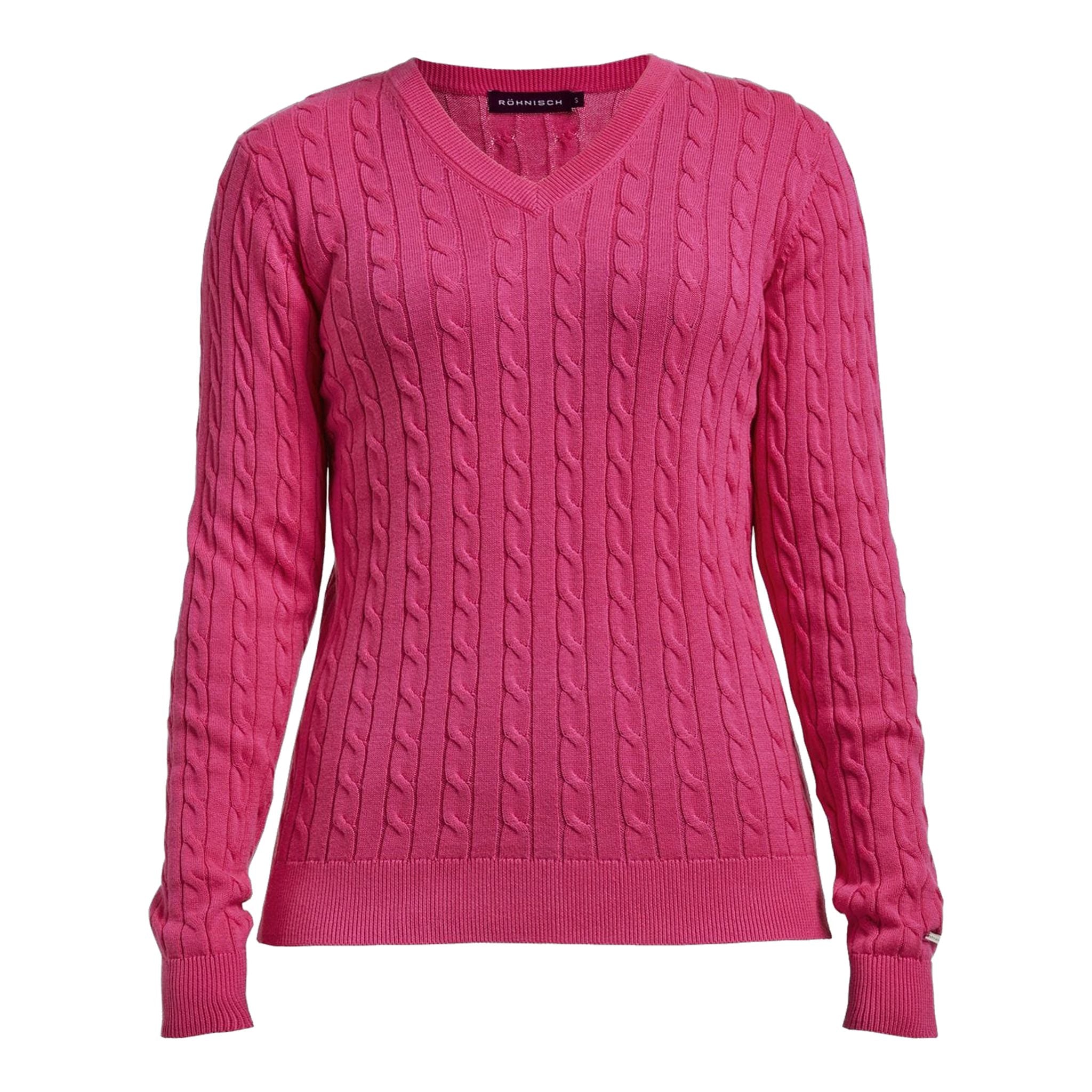 Maglione Röhnisch Cable Fucsia Donna