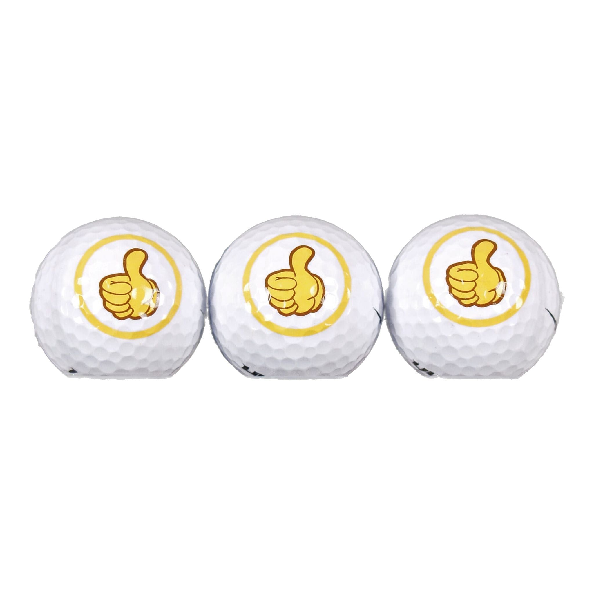 Sportiques Golf Gifts Motivi Smiley (3 Palline)