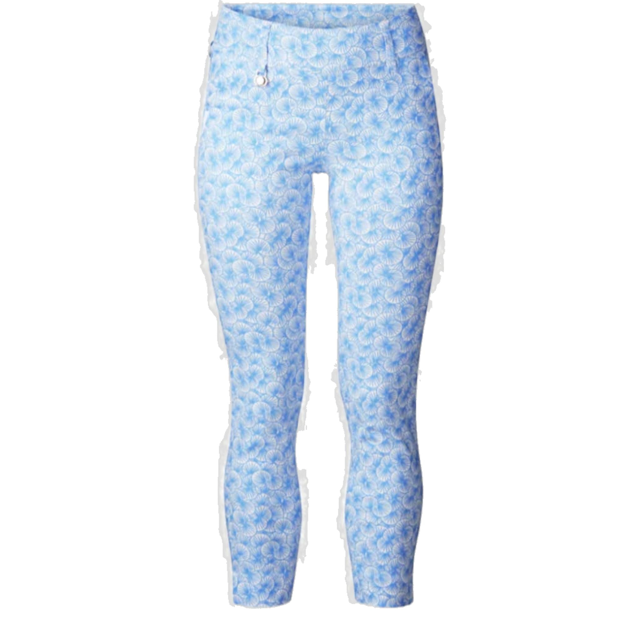 Pantaloni da golf da donna con stampa sportiva quotidiana Magic High Water