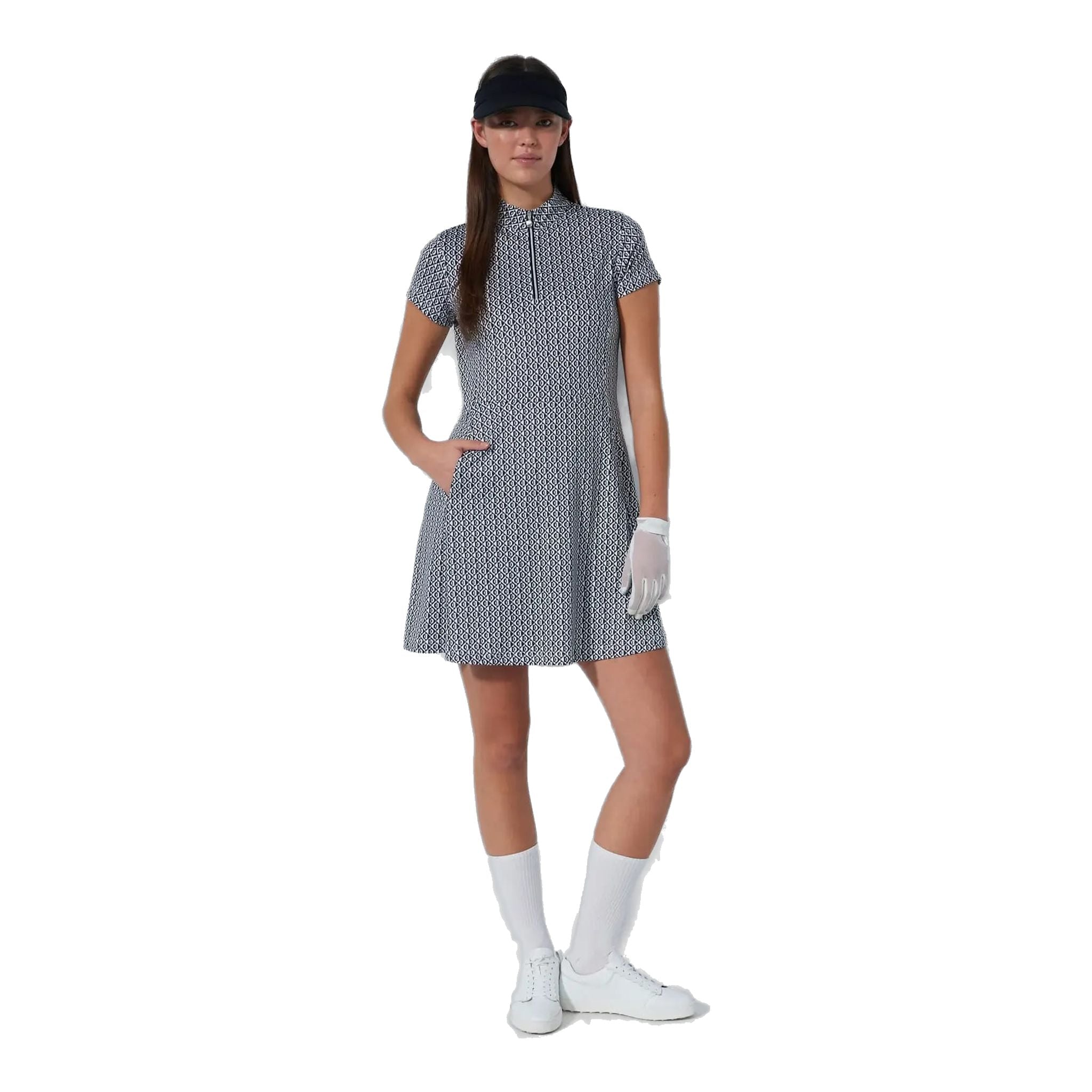 Abito sportivo da donna con cappuccio a diamante Daily Sports S