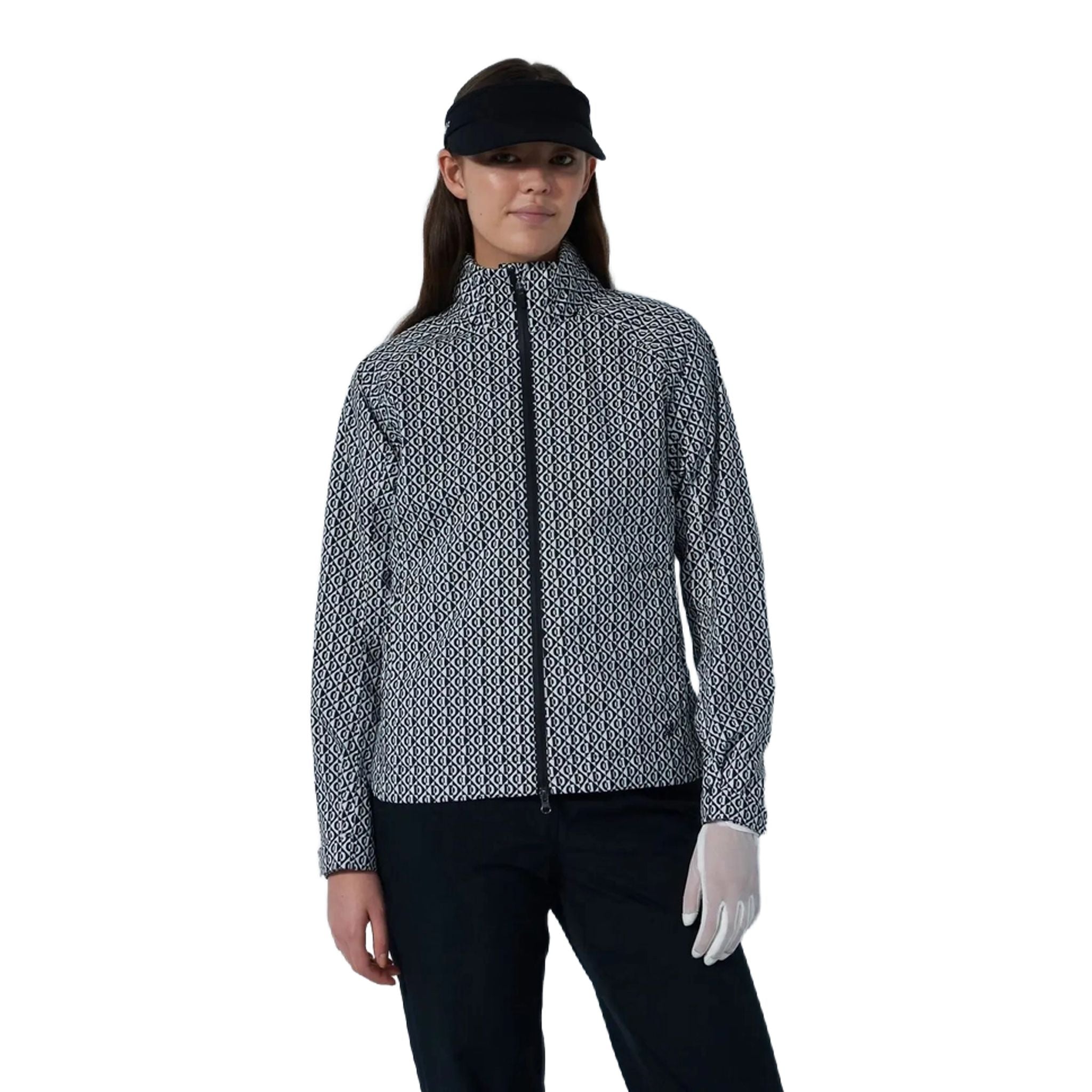 Giacca antipioggia con stampa Flaine Daily Sports da donna