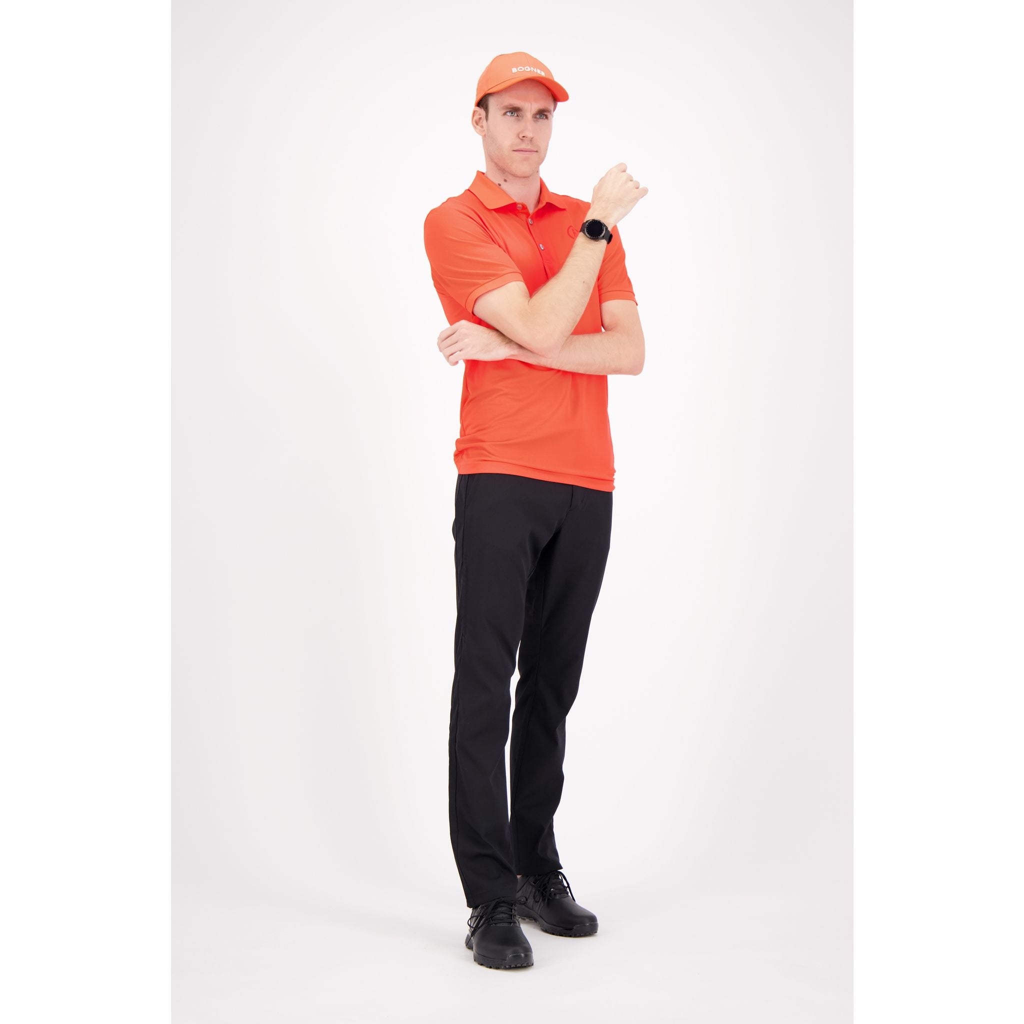 Bogner Polo Daniel Rosso Neon Uomo