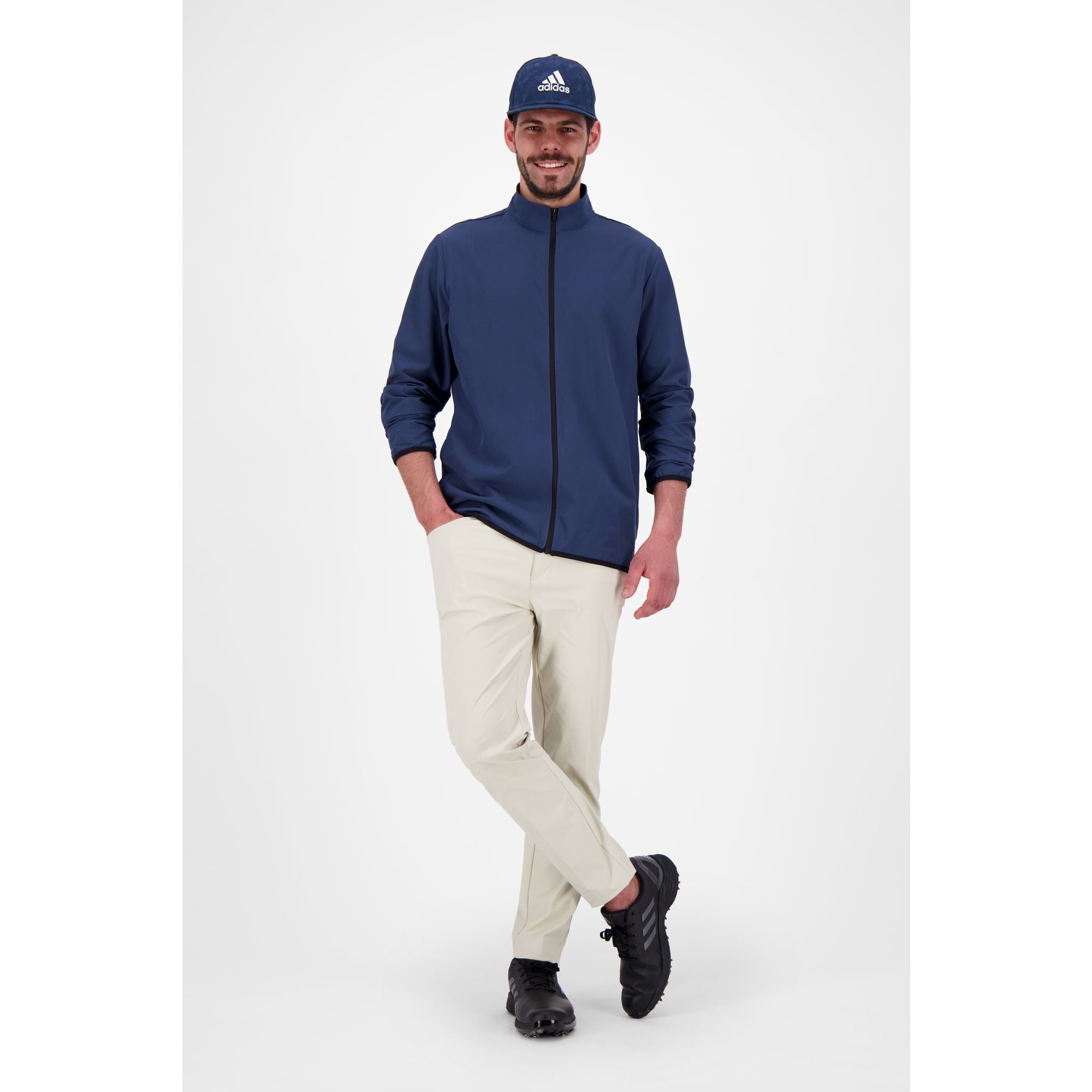 Giacca a vento Adidas Core Navy Uomo