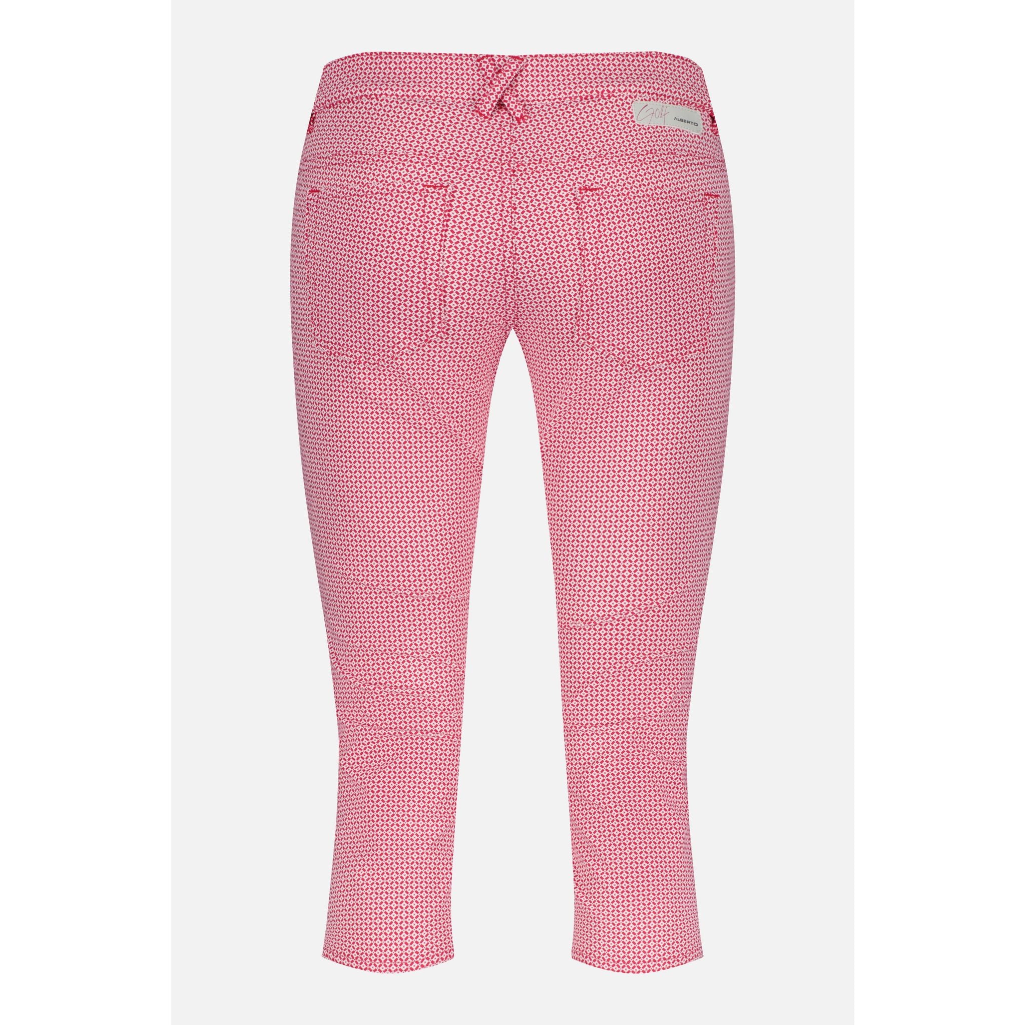 Alberto Monac WR Pantaloncini da golf con stampa da donna