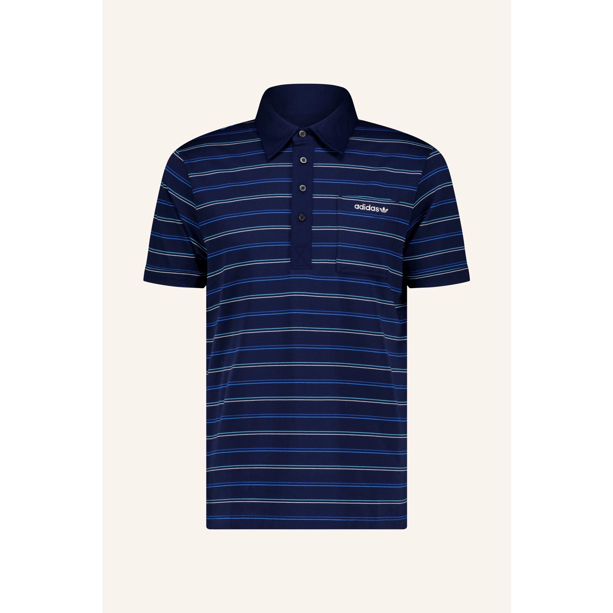 Adidas Archive Stripe Polo Herren