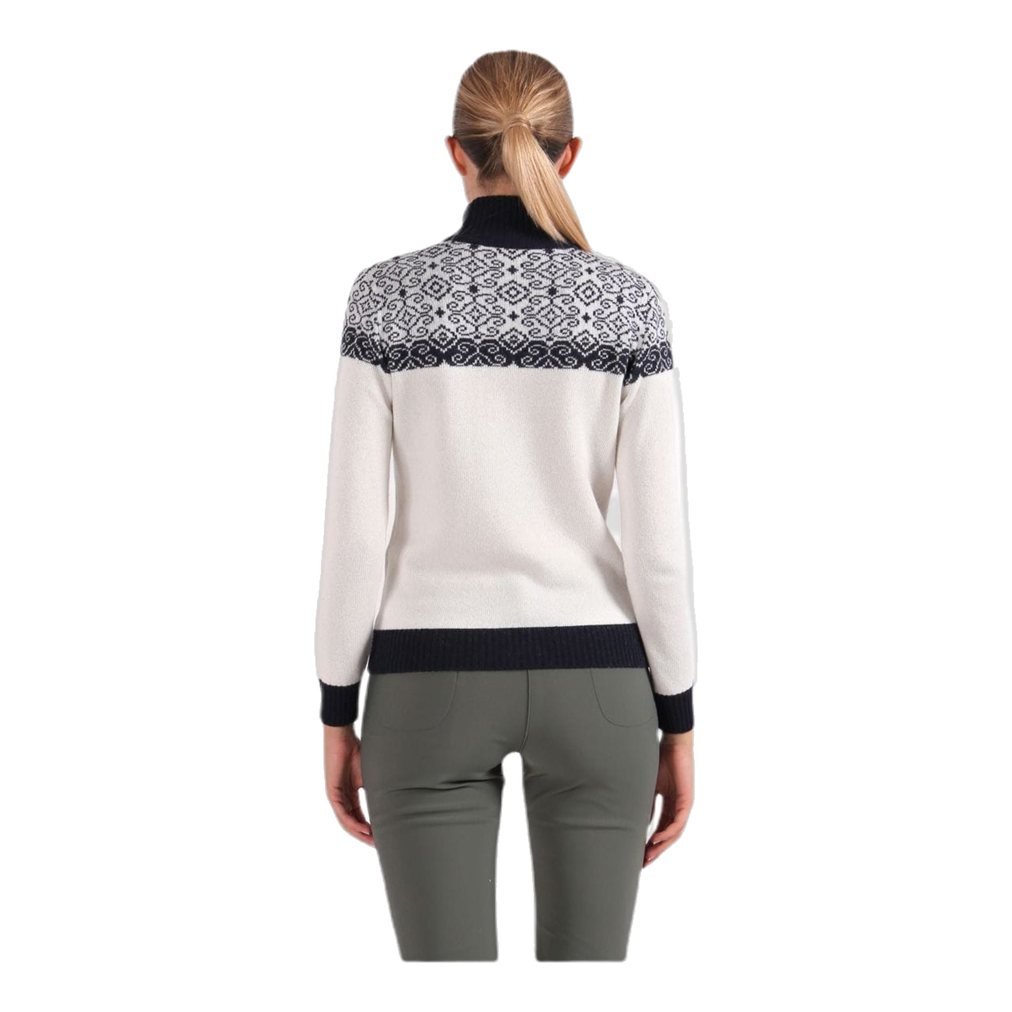Chervo W Pullover Naka Bianco Donna