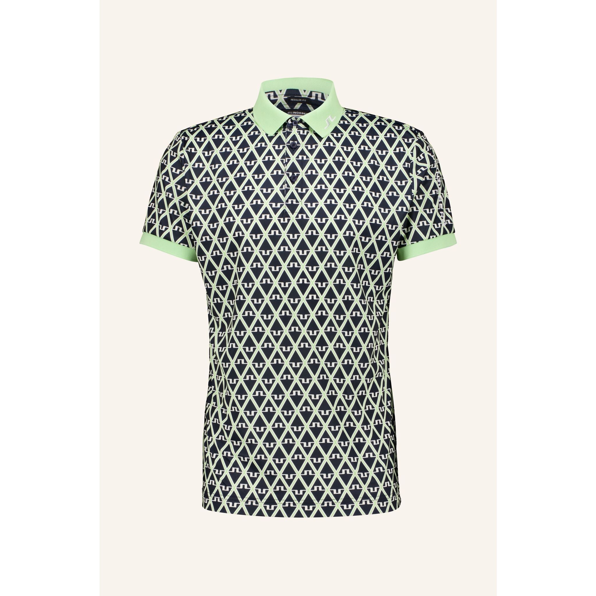 Polo da uomo con stampa J. Lindeberg Tour Tech Reg Fit