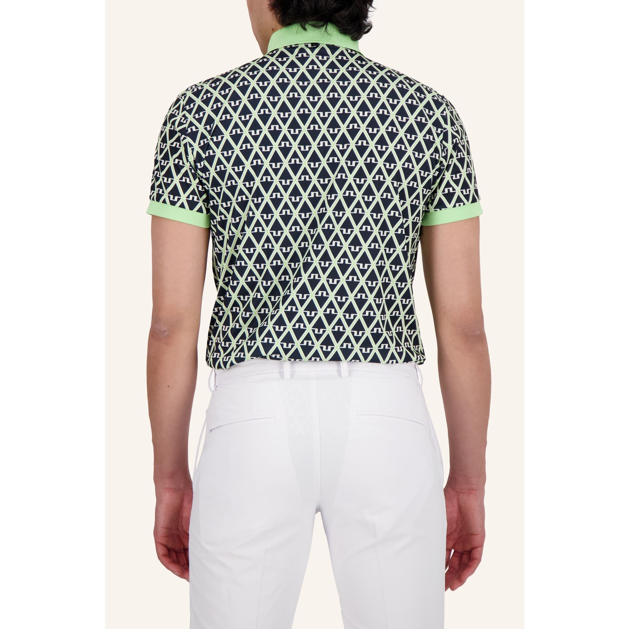 Polo da uomo con stampa J. Lindeberg Tour Tech Reg Fit