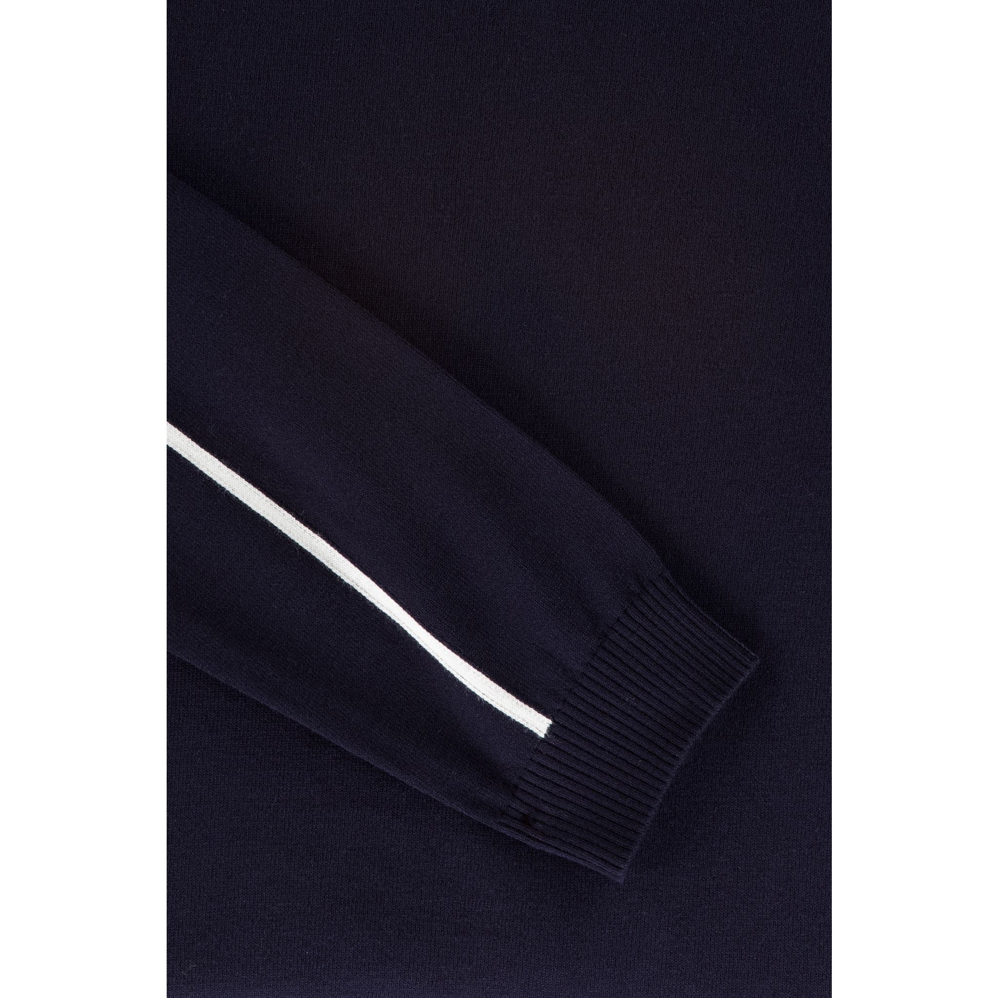 Maglione con zip in maglia Aubree di J. Lindeberg da donna