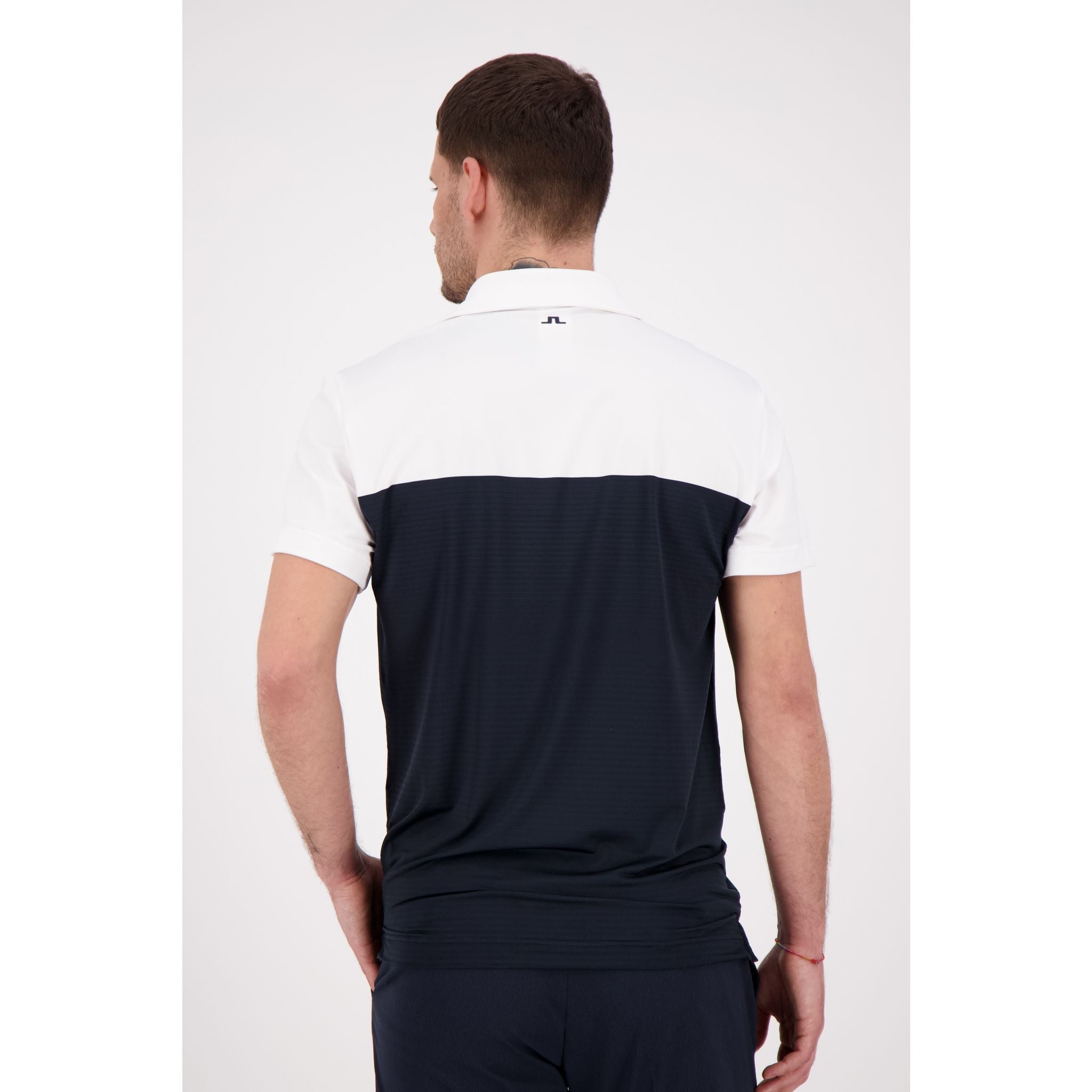 Polo J. Lindeberg M Owen SS slim fit JL Navy da uomo