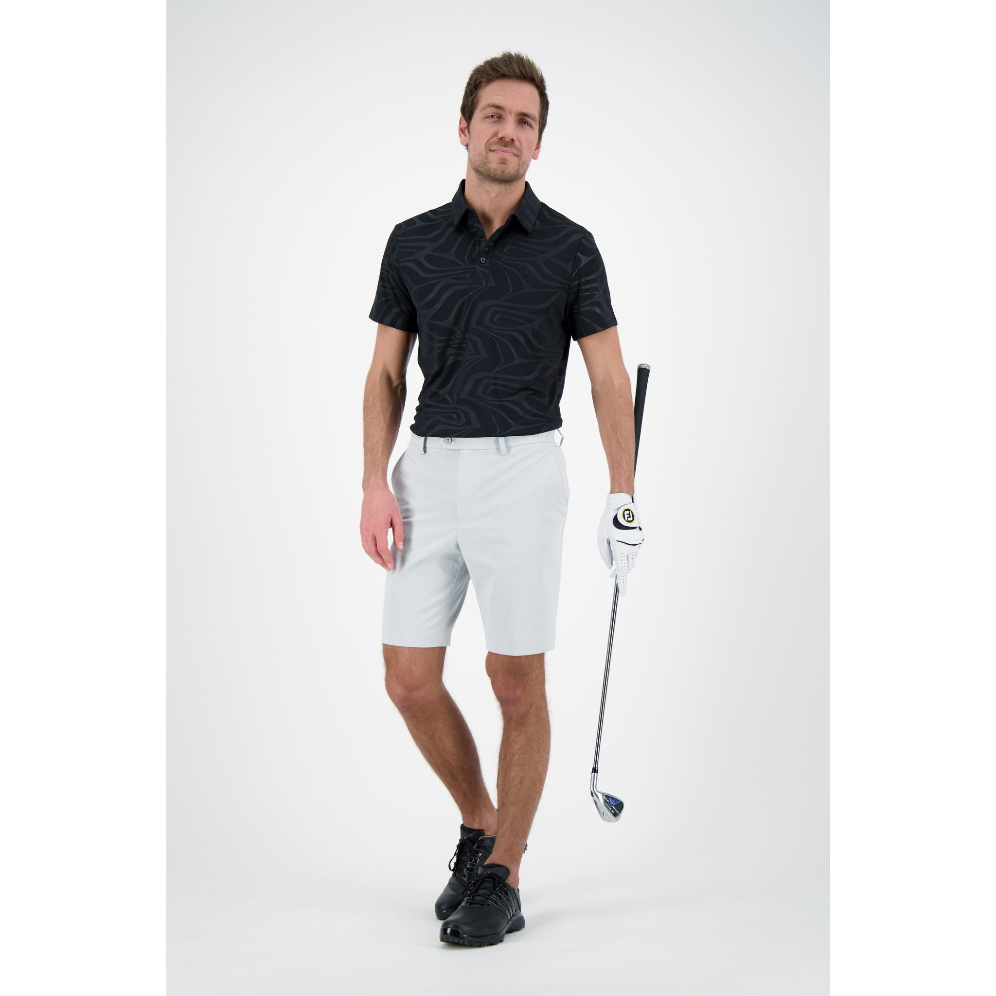 J. Lindeberg M Vent Tight Shorts Nero Uomo