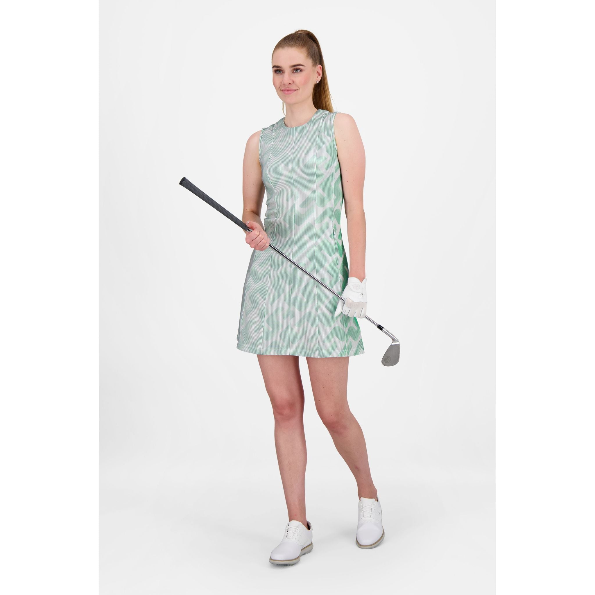 J. Lindeberg Abito 3D Golf Jilian 3D Bridge Mongram Donna