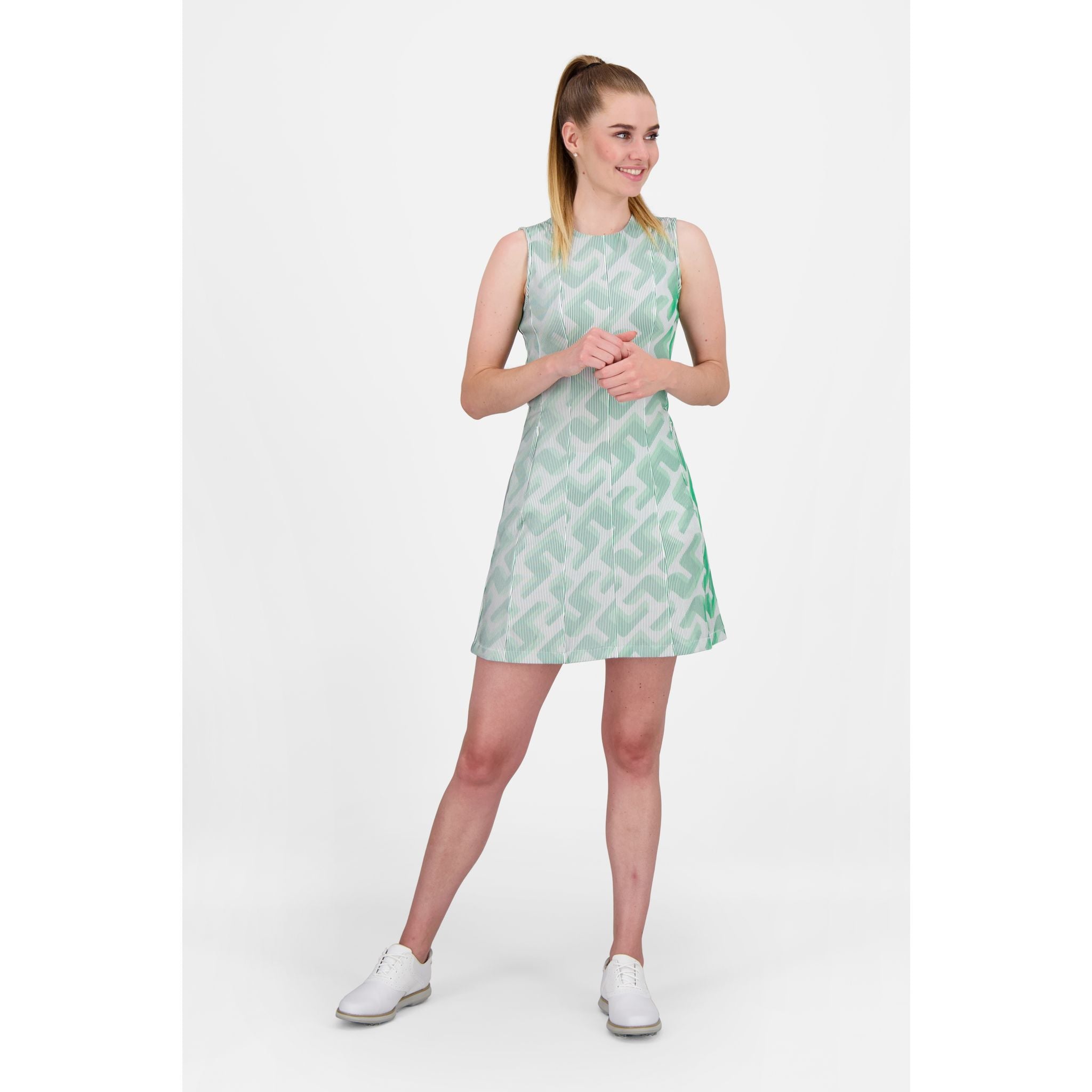 J. Lindeberg Abito 3D Golf Jilian 3D Bridge Mongram Donna