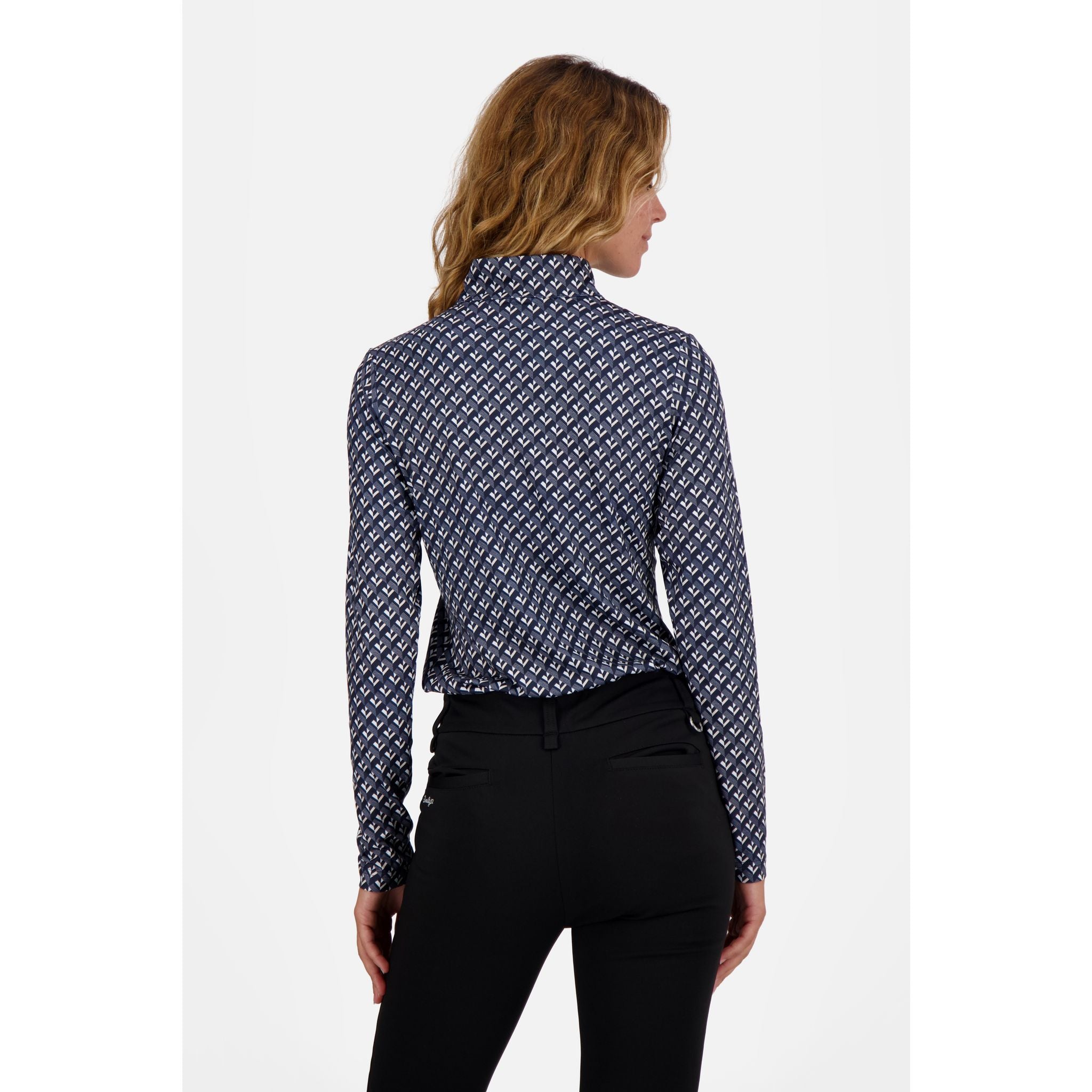 Polo da donna con collo mezzo collo Chelles Daily Sports