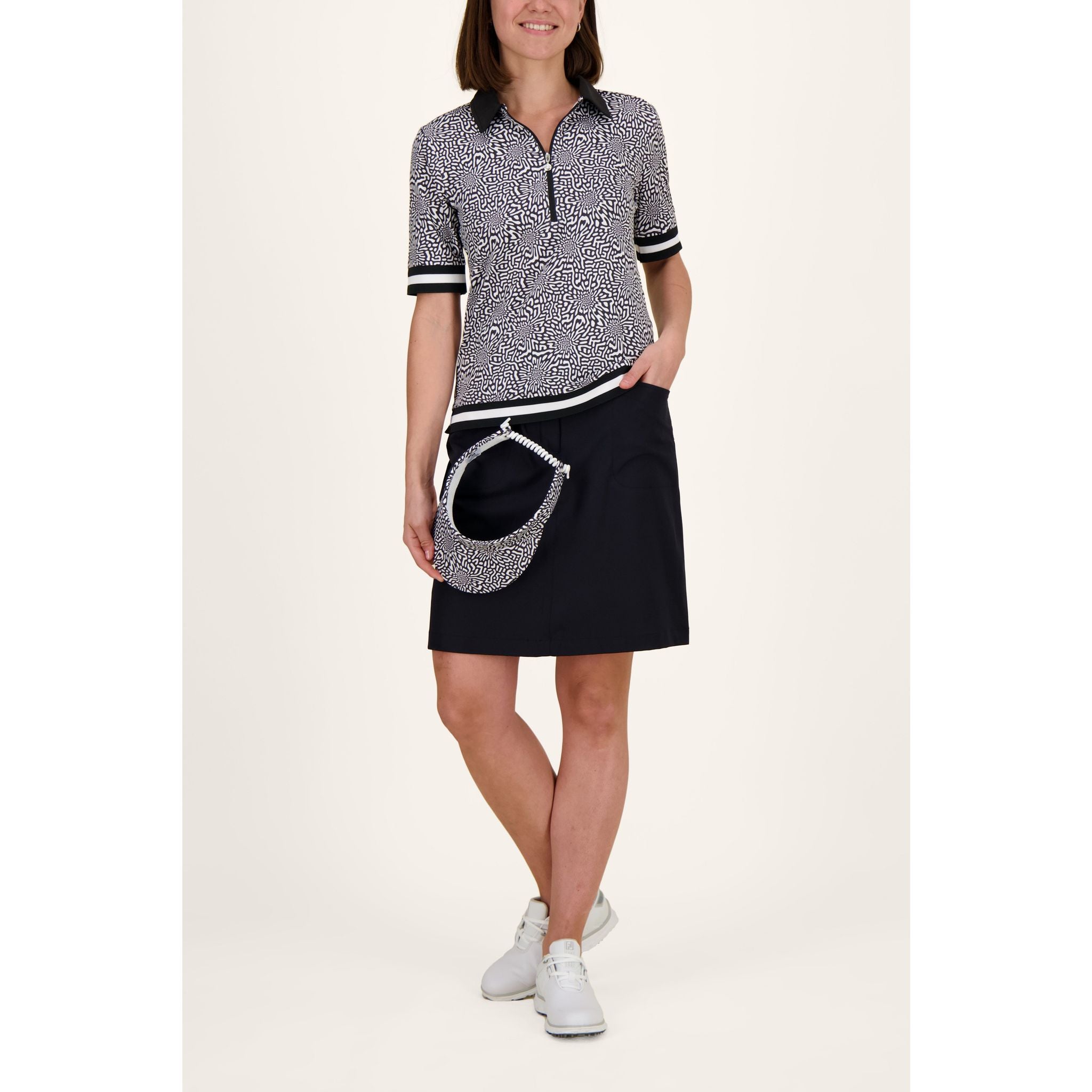 Polo da donna a mezza manica Daily Sports Kyoto