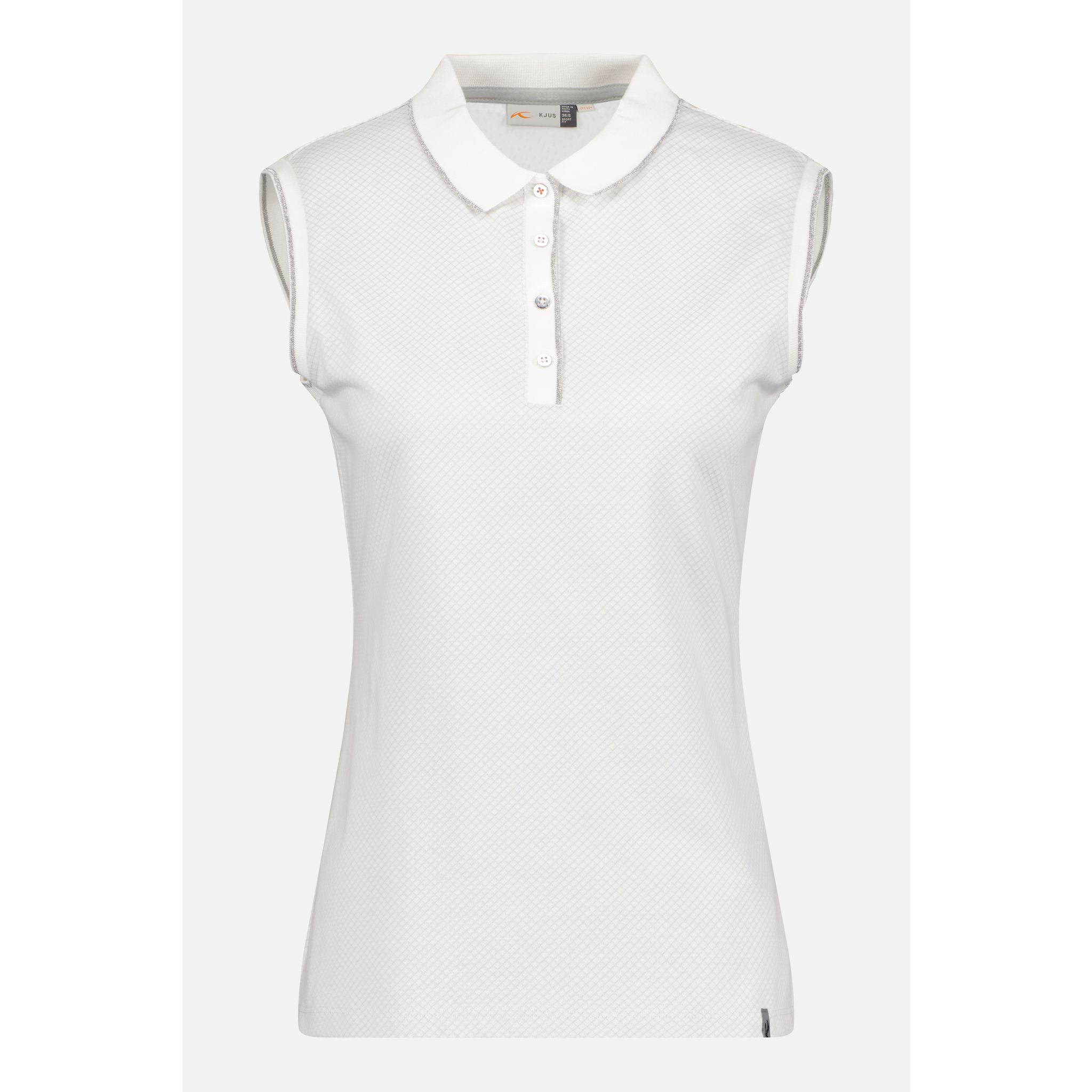 Polo da golf da donna Kjus Ella Structure S/L