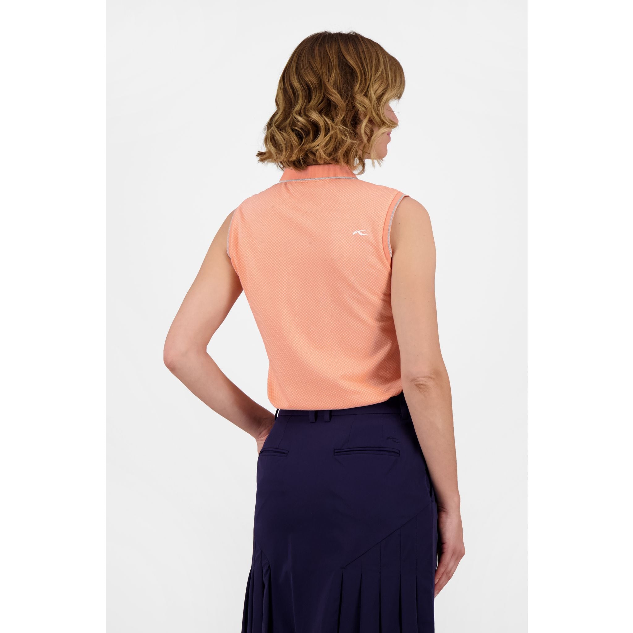 Polo da golf da donna Kjus Ella Structure S/L