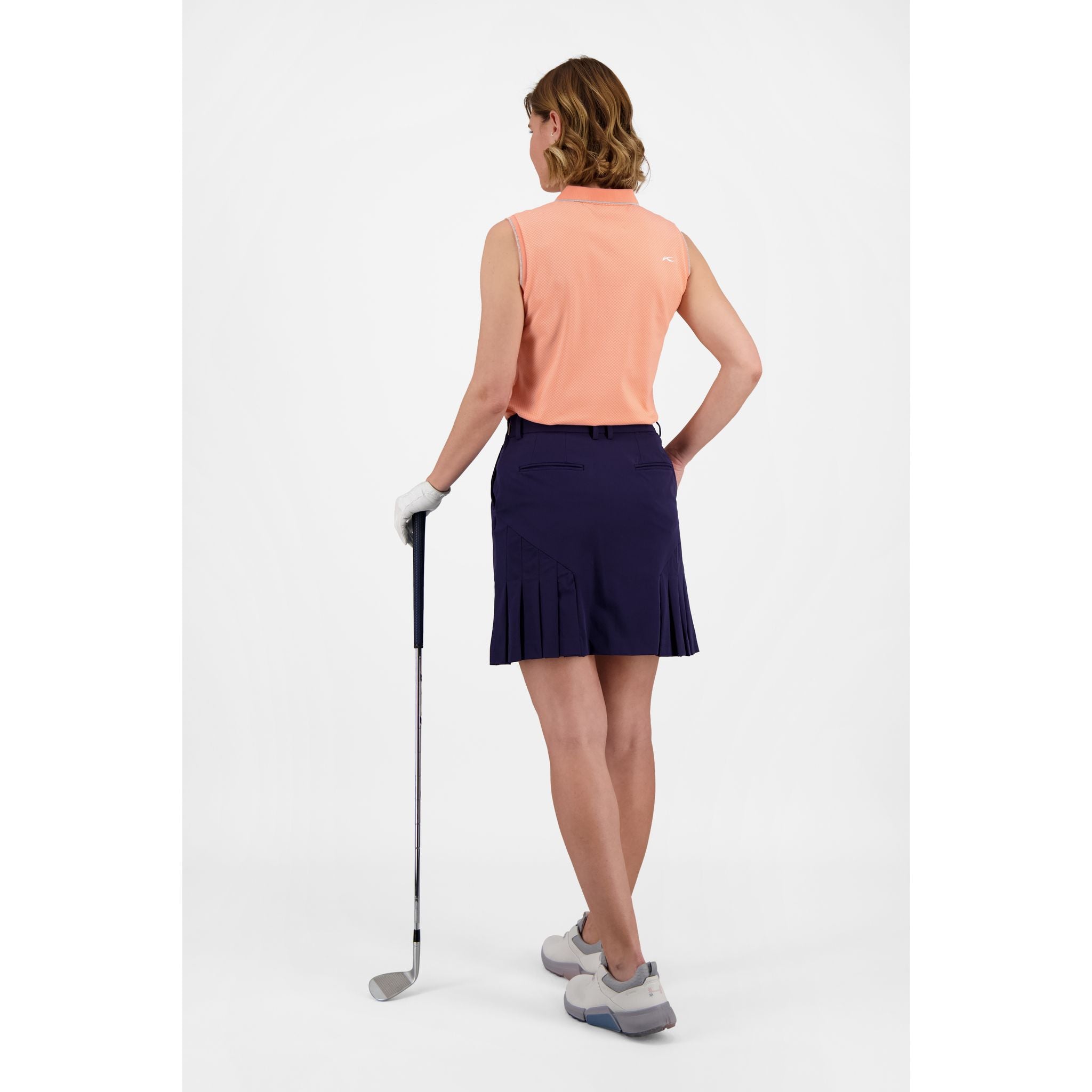 Polo da golf da donna Kjus Ella Structure S/L