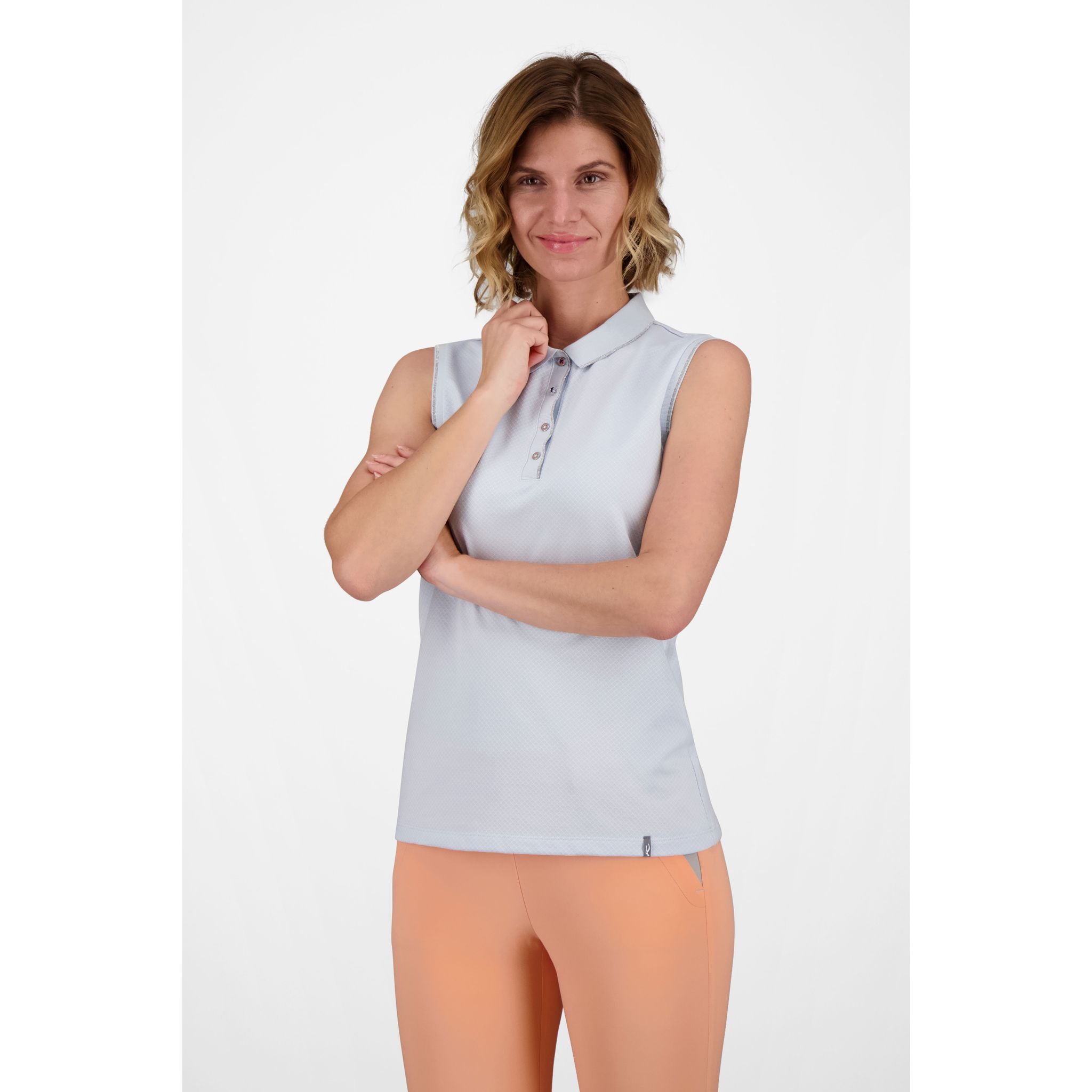 Polo da golf da donna Kjus Ella Structure S/L
