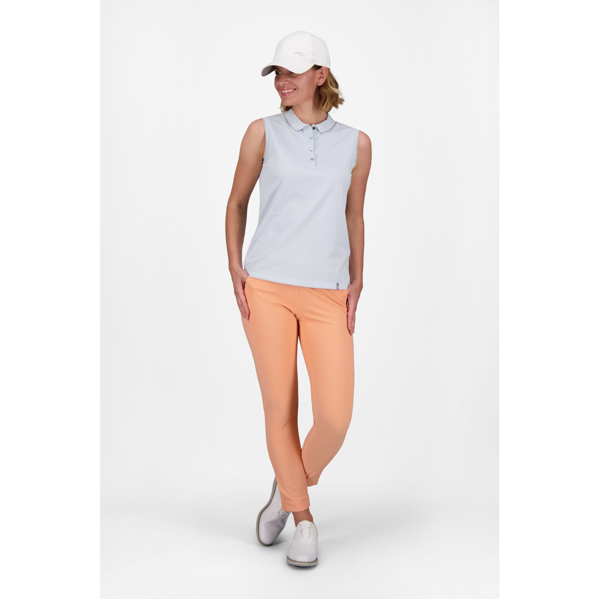 Polo da golf da donna Kjus Ella Structure S/L
