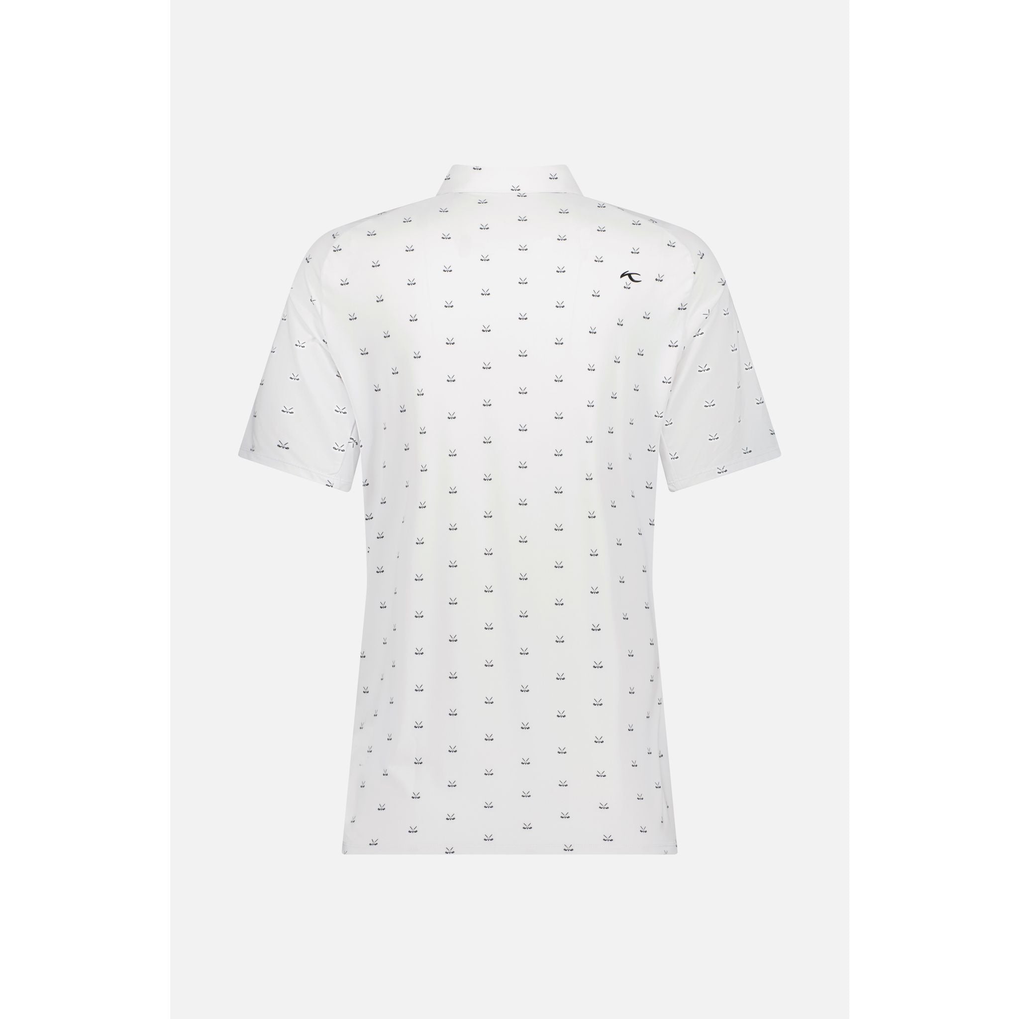 Polo Kjus M Golfer SS Bianco/Scuro/Crepuscolo da uomo