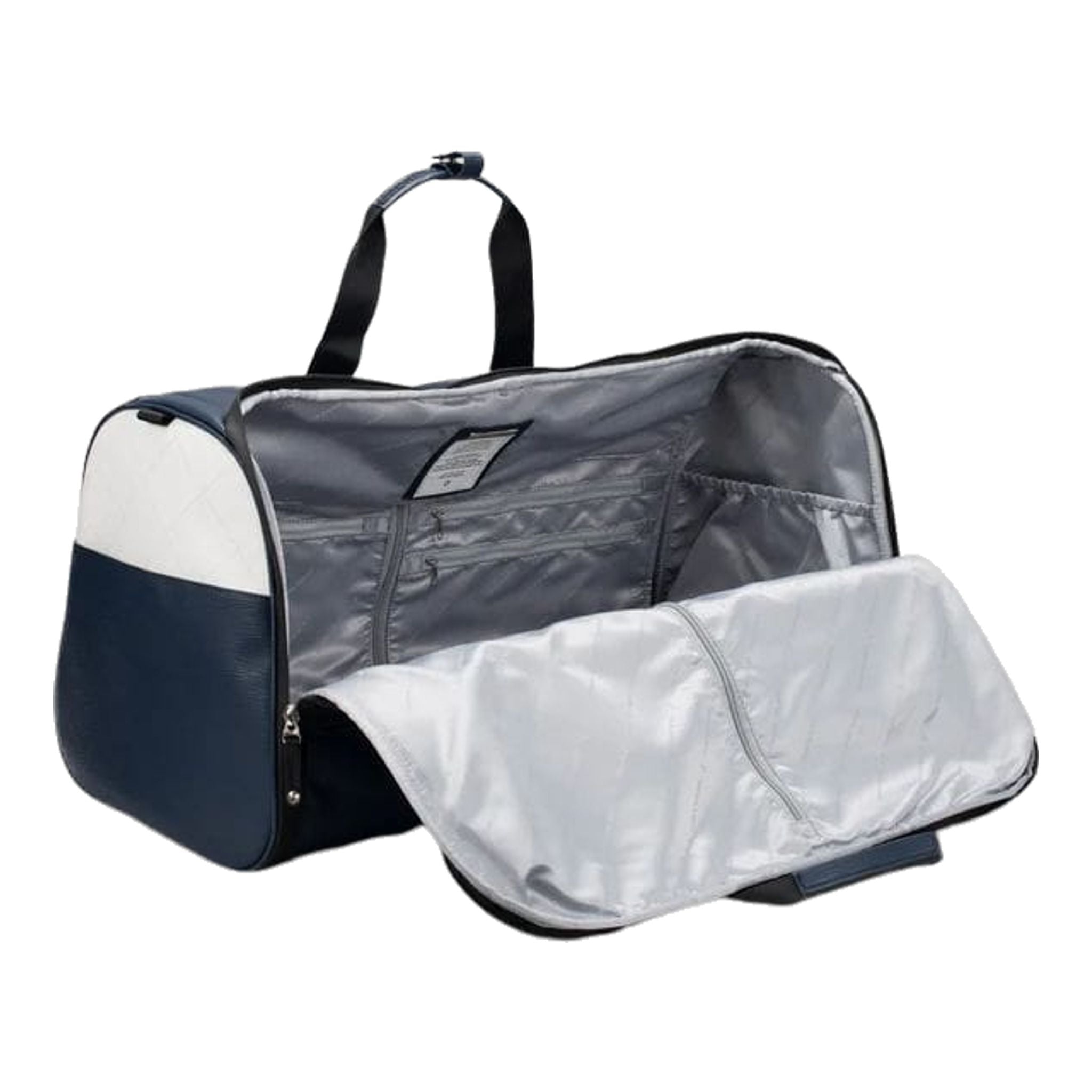 Vessel The Open Duffle Bag Bianco, Blu navy