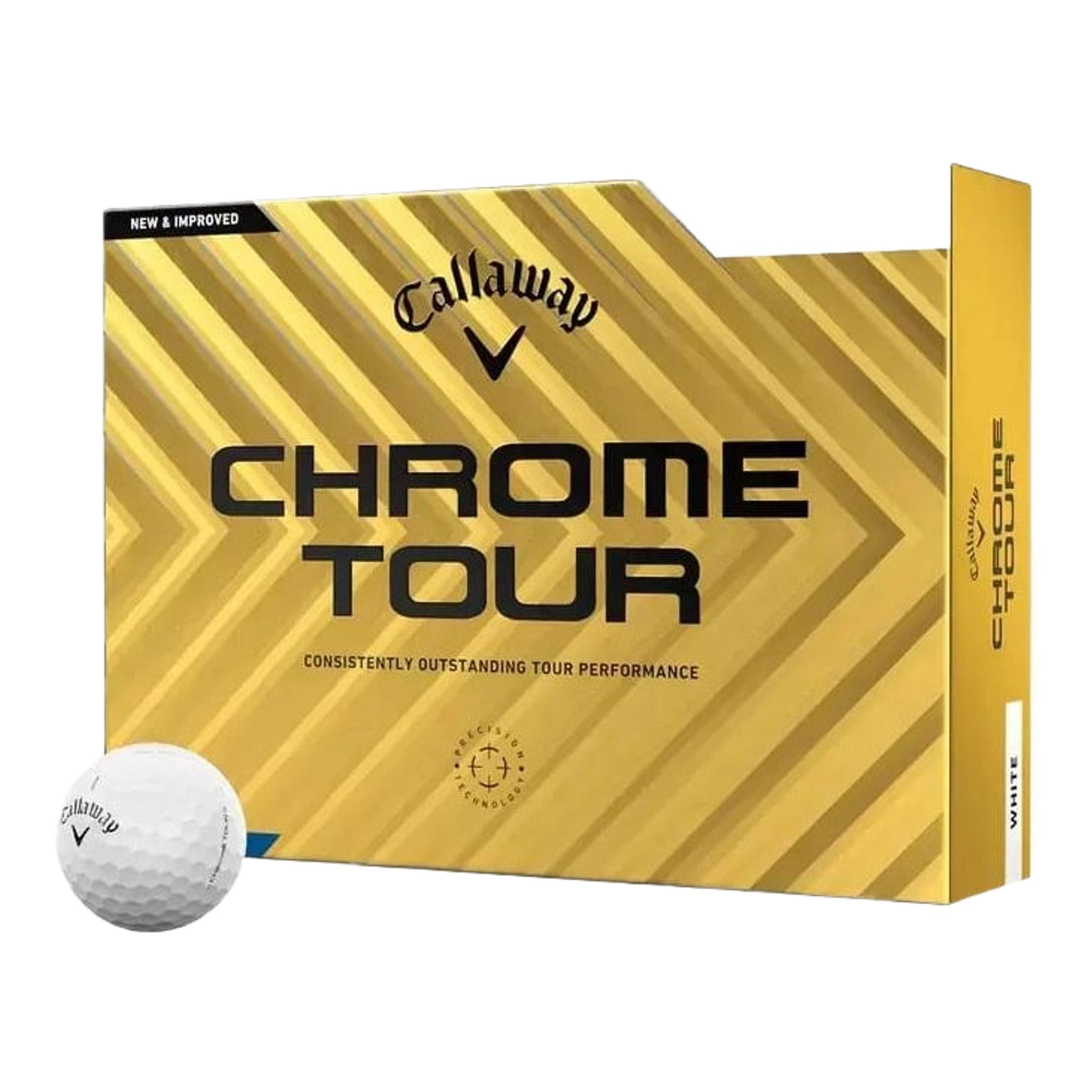 Palline da golf Callaway Chrome Tour (2024)