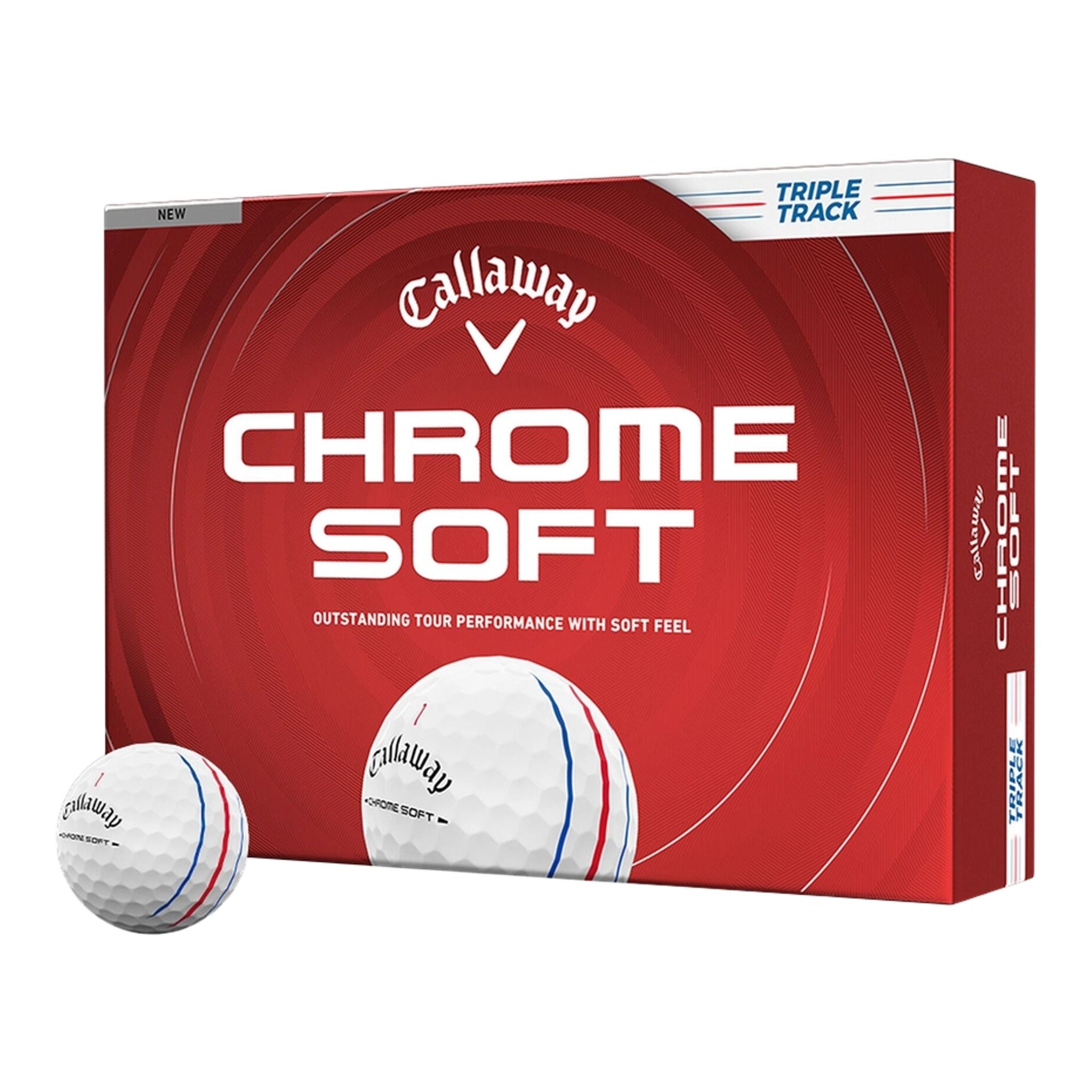 Callaway Chrome Soft Triple Track 26 palline da golf