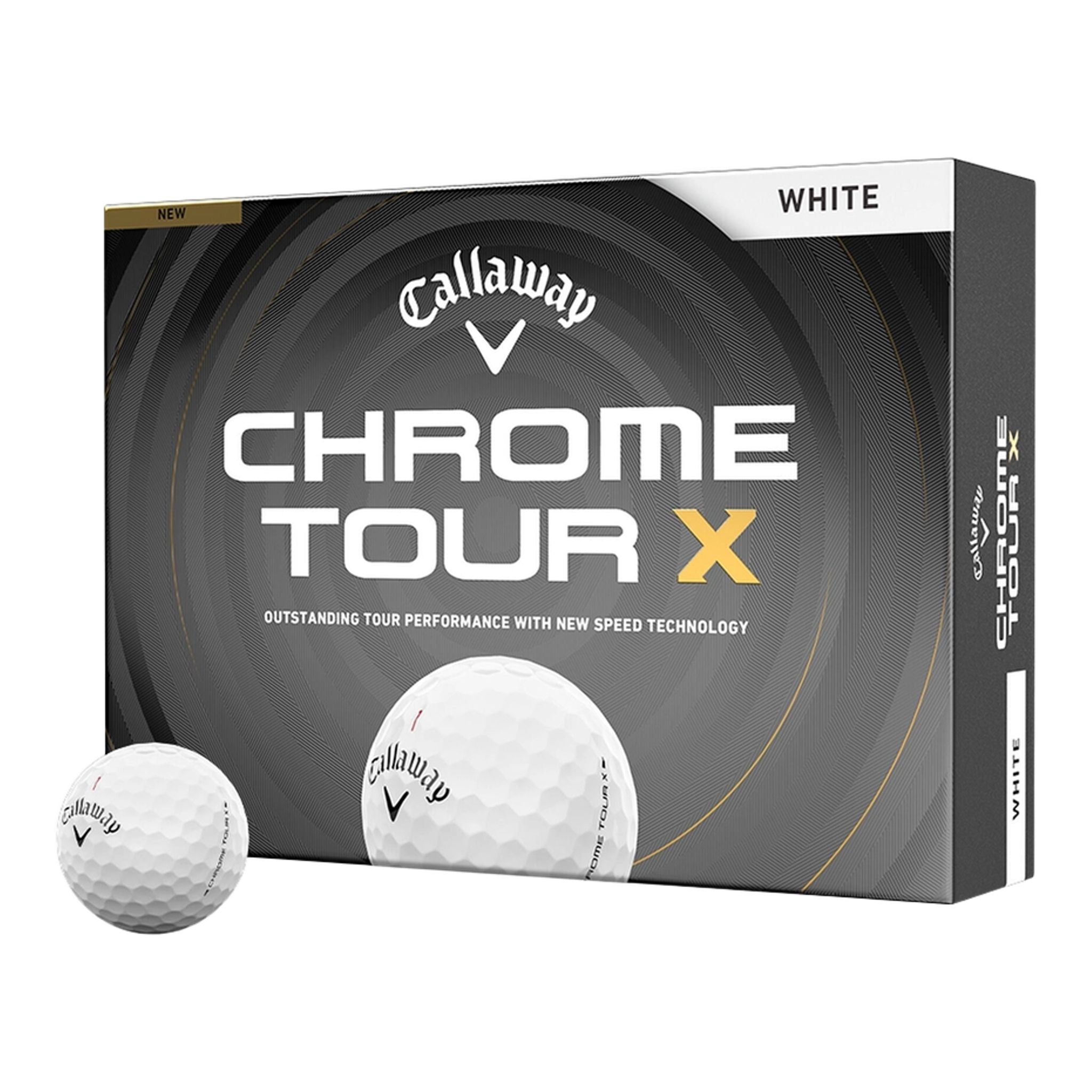 Palline da golf Callaway Chrome Tour X 26