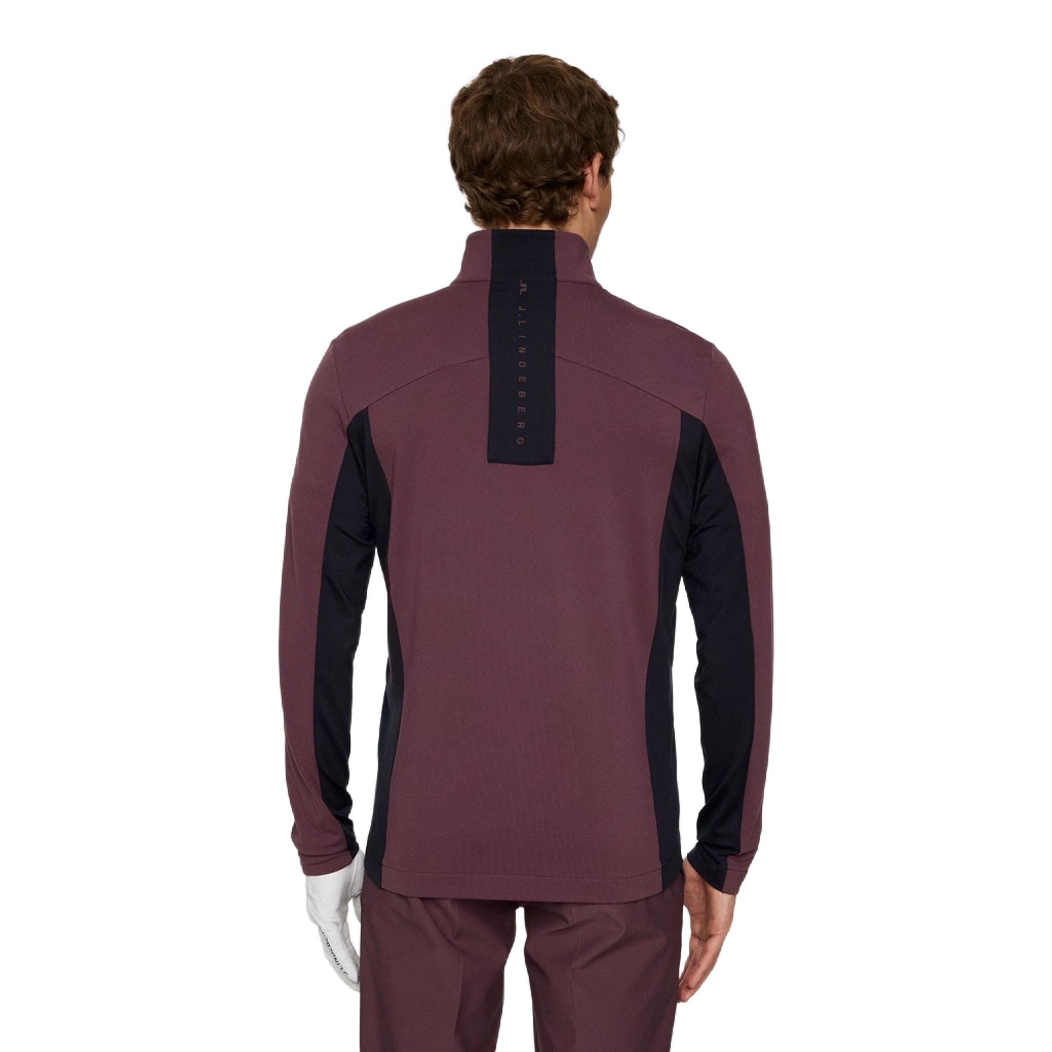 Strato intermedio con cerniera J. Lindeberg Banks da uomo