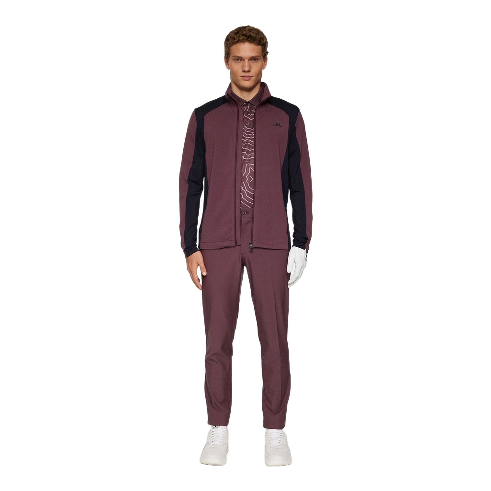 Strato intermedio con cerniera J. Lindeberg Banks da uomo