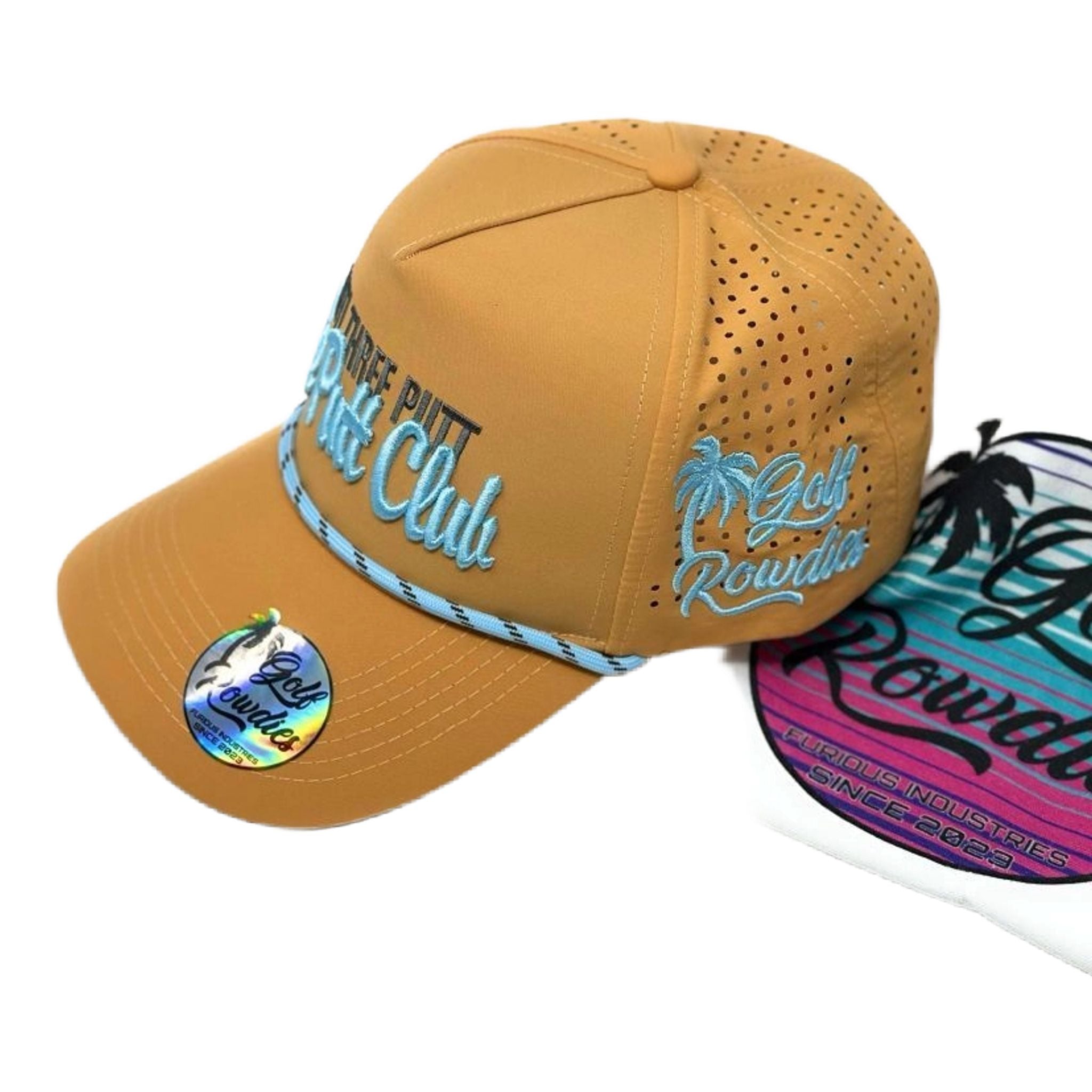 Cappellino da golf Rowdies One Putt Club da uomo