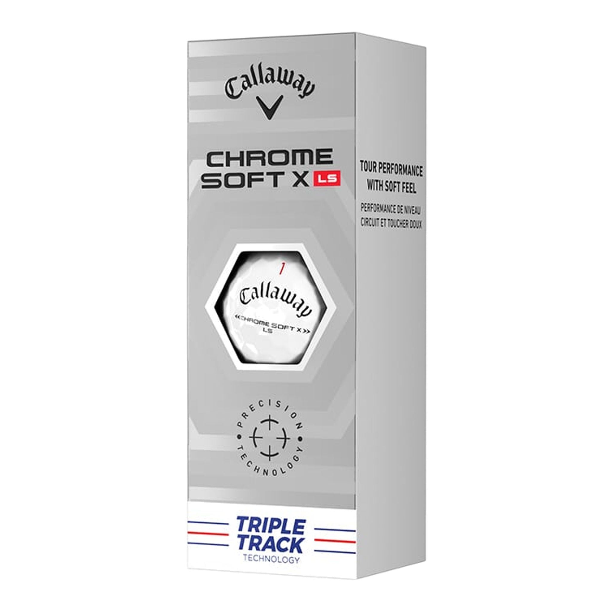 Palline da golf Callaway Chrome Soft X LS (2022)