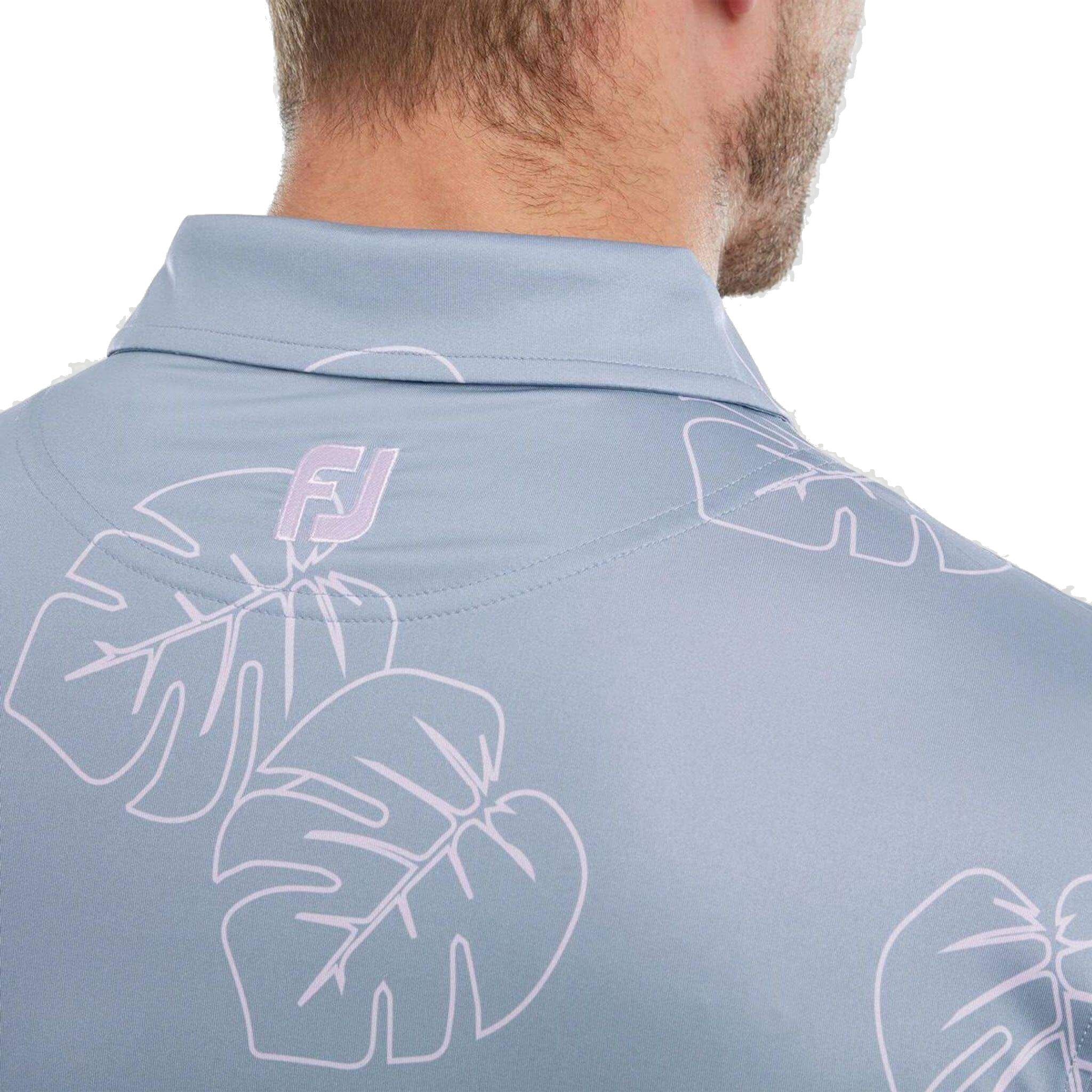 Polo da uomo Footjoy Jungle Leave Pique