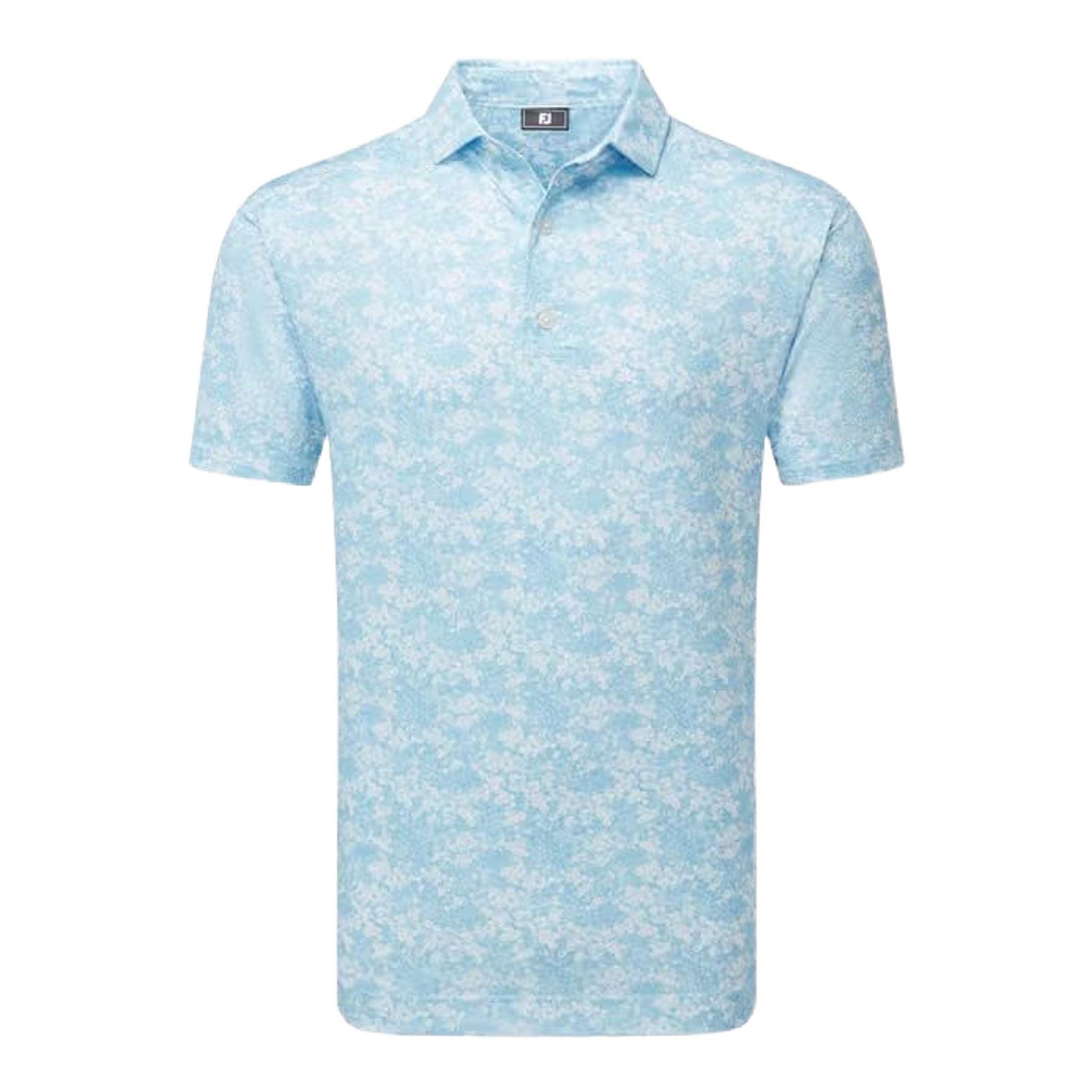 Polo da uomo Footjoy Garden Print Lisle