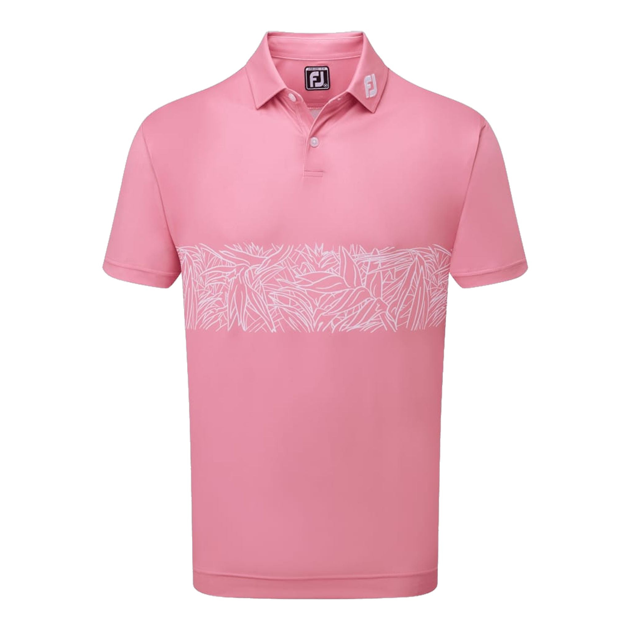 Polo da uomo con fascia toracica tropicale Footjoy
