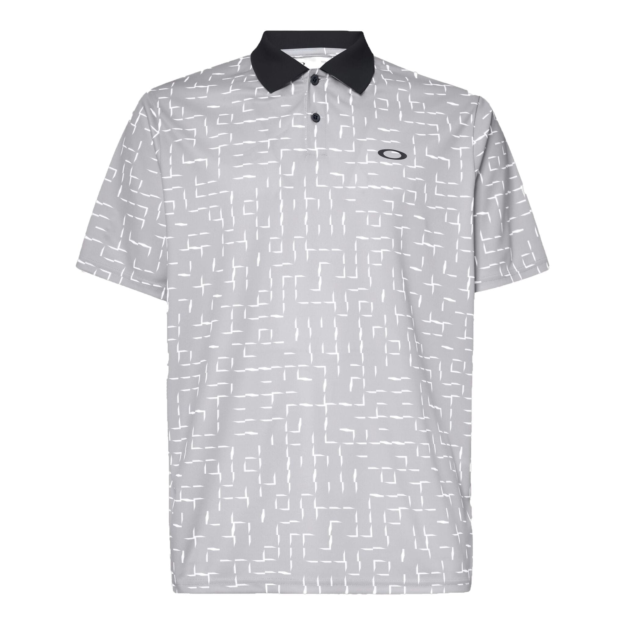 Polo Oakley Divisional Print Geometric da uomo