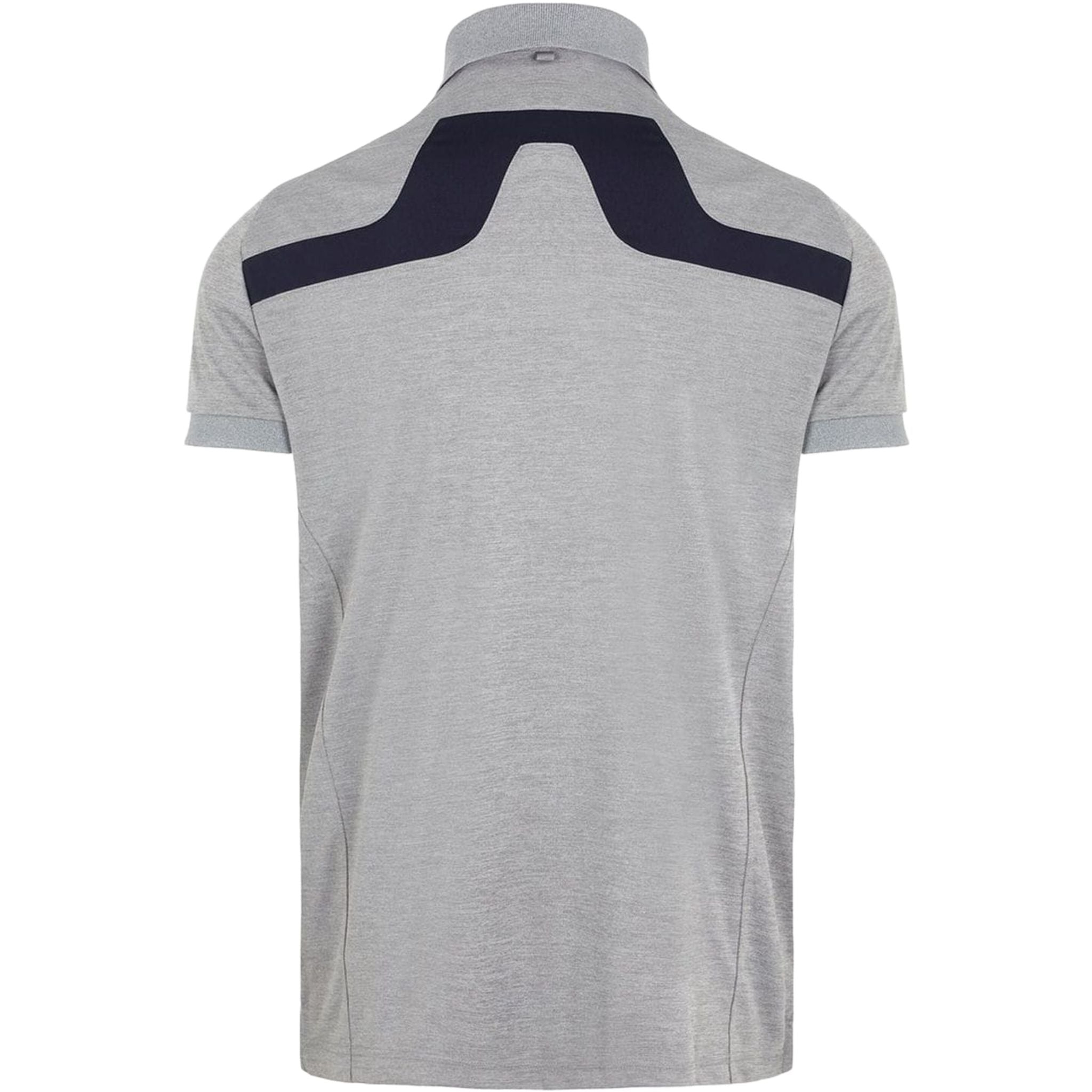 Polo in jersey J. Lindeberg M KV Reg Fit-TX Stone Grey Melange da uomo