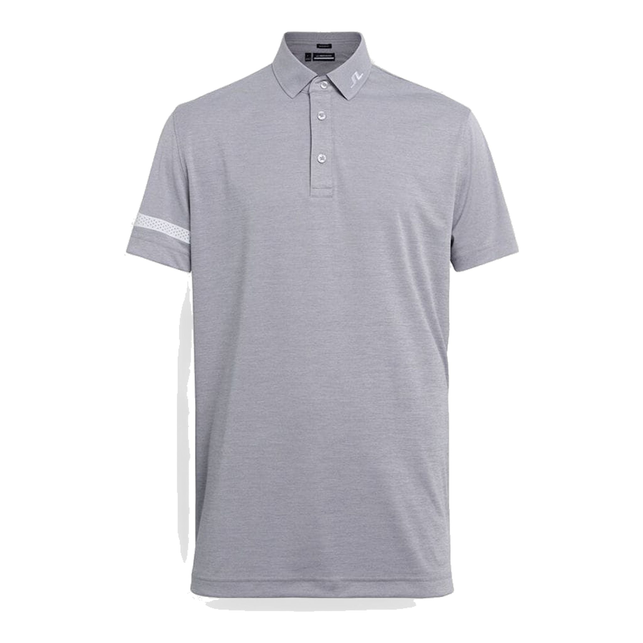 Polo da golf J. Lindeberg M Heath Regular Fit Micro Chip Melange Uomo