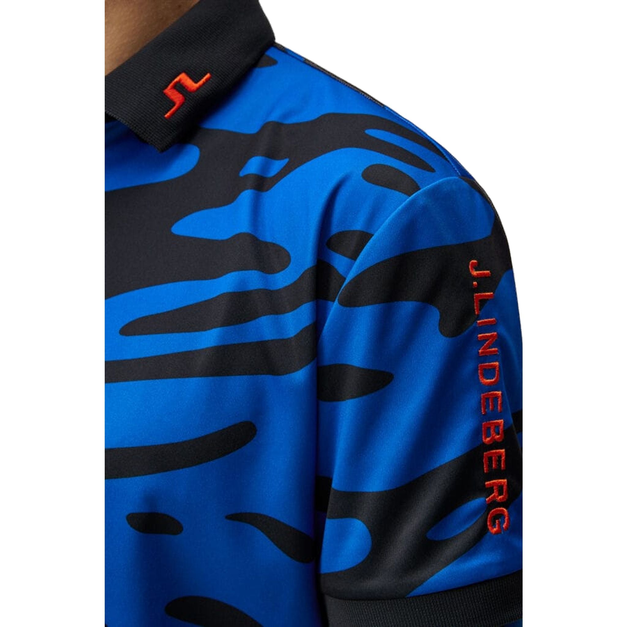 Polo da uomo con stampa J. Lindeberg Tour Tech Reg Fit