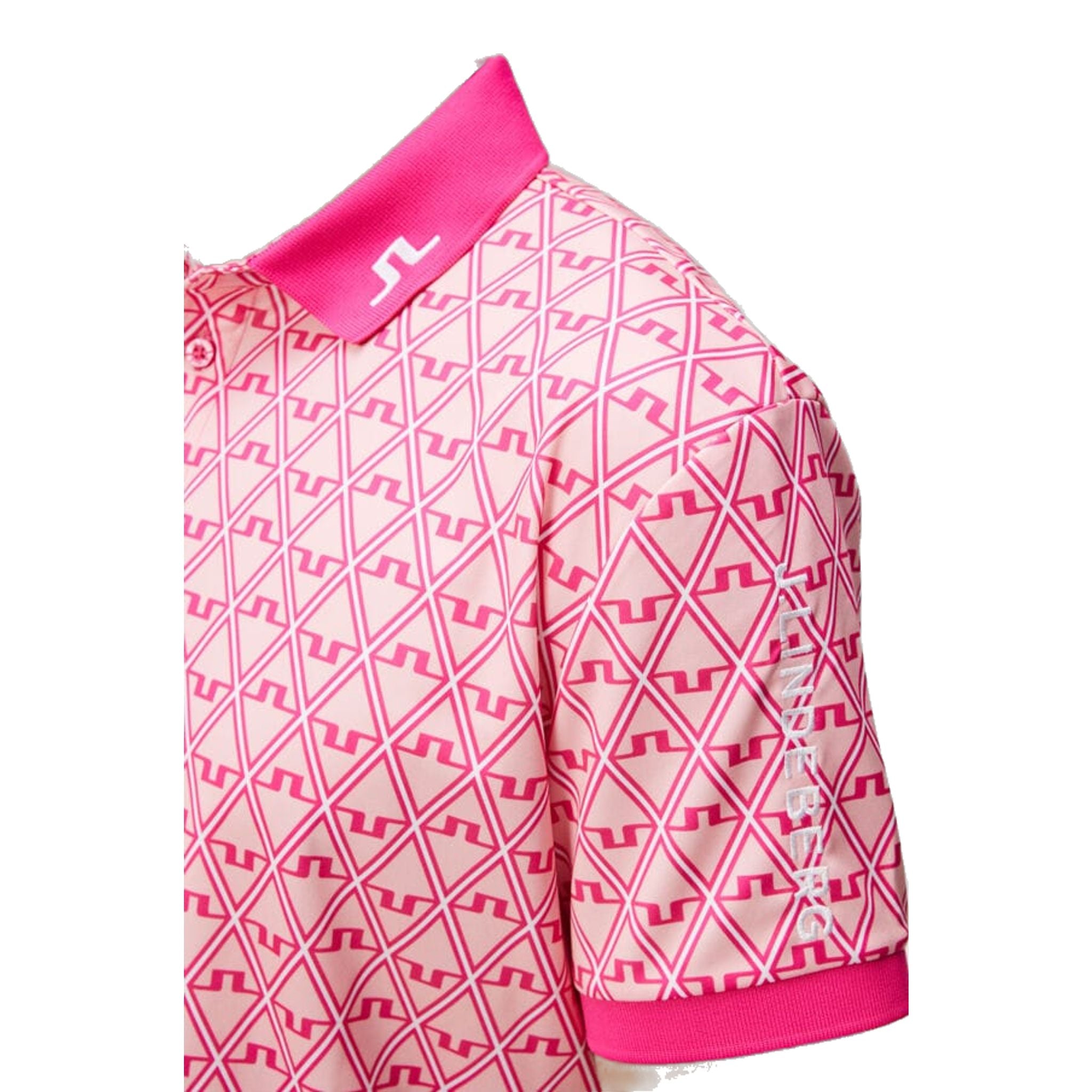 Polo da uomo con stampa J. Lindeberg Tour Tech Reg Fit