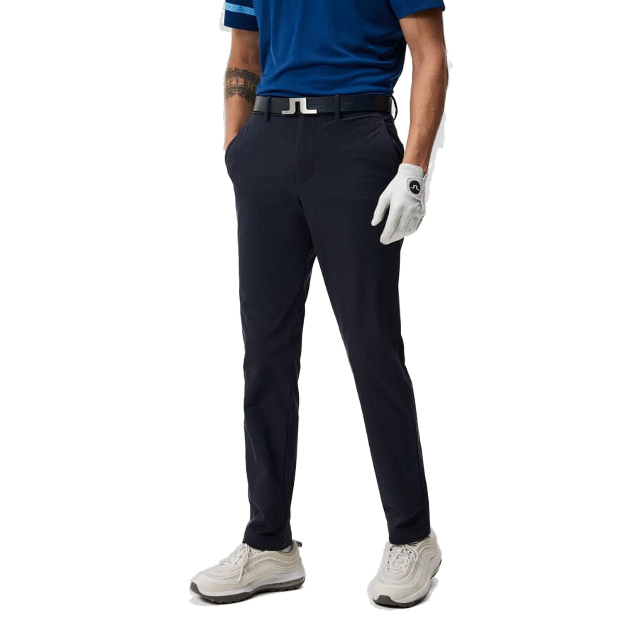 Pantaloni da golf in twill di pile J. Lindeberg Axil da uomo