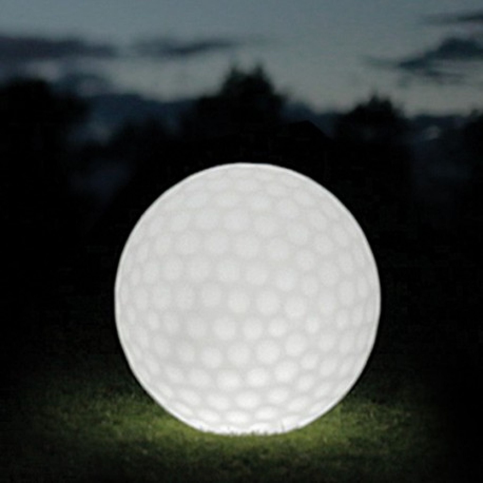 Lampada a forma di pallina da golf 50 cm