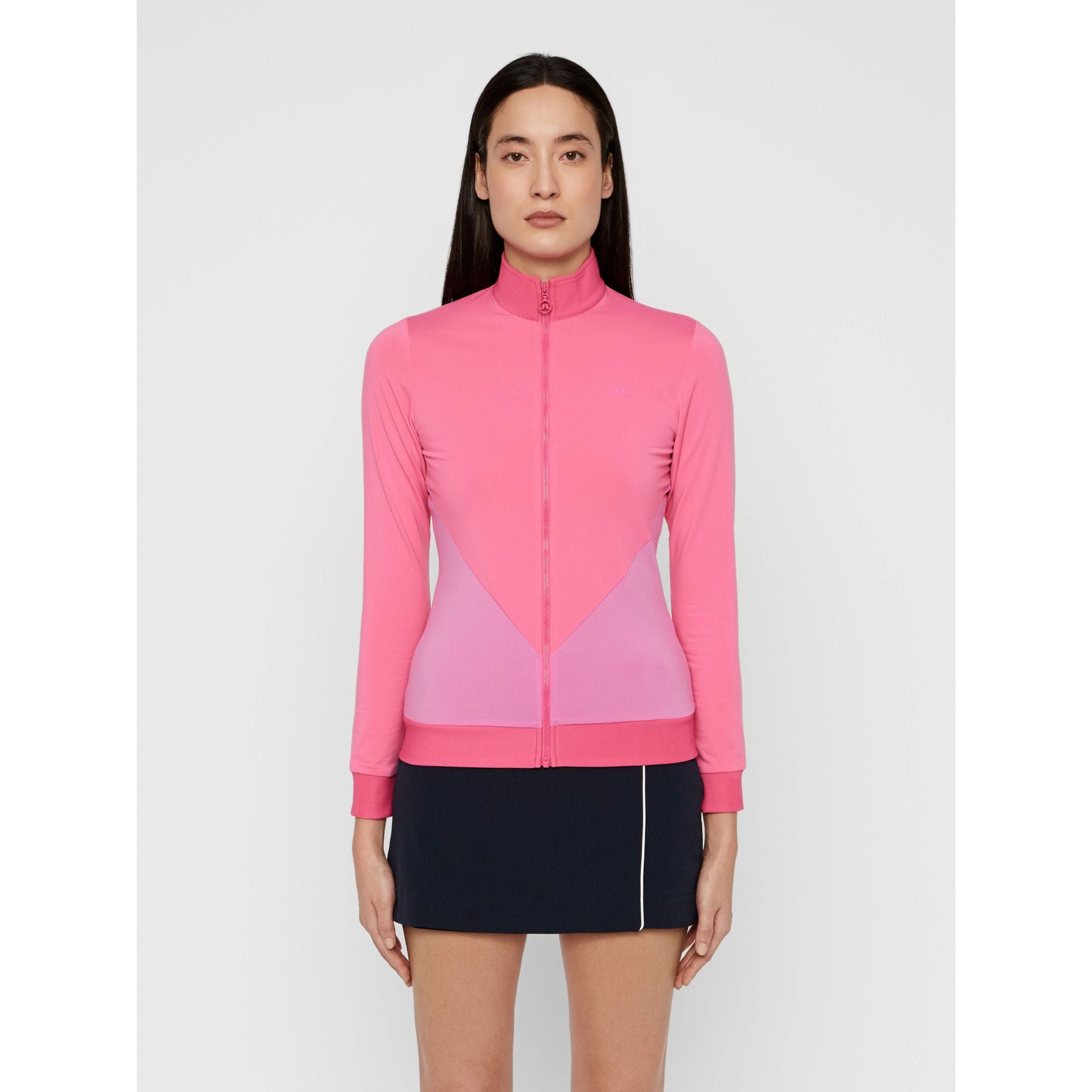 Maglione J. Lindeberg W Liza-Light Mid Pink Pop da donna